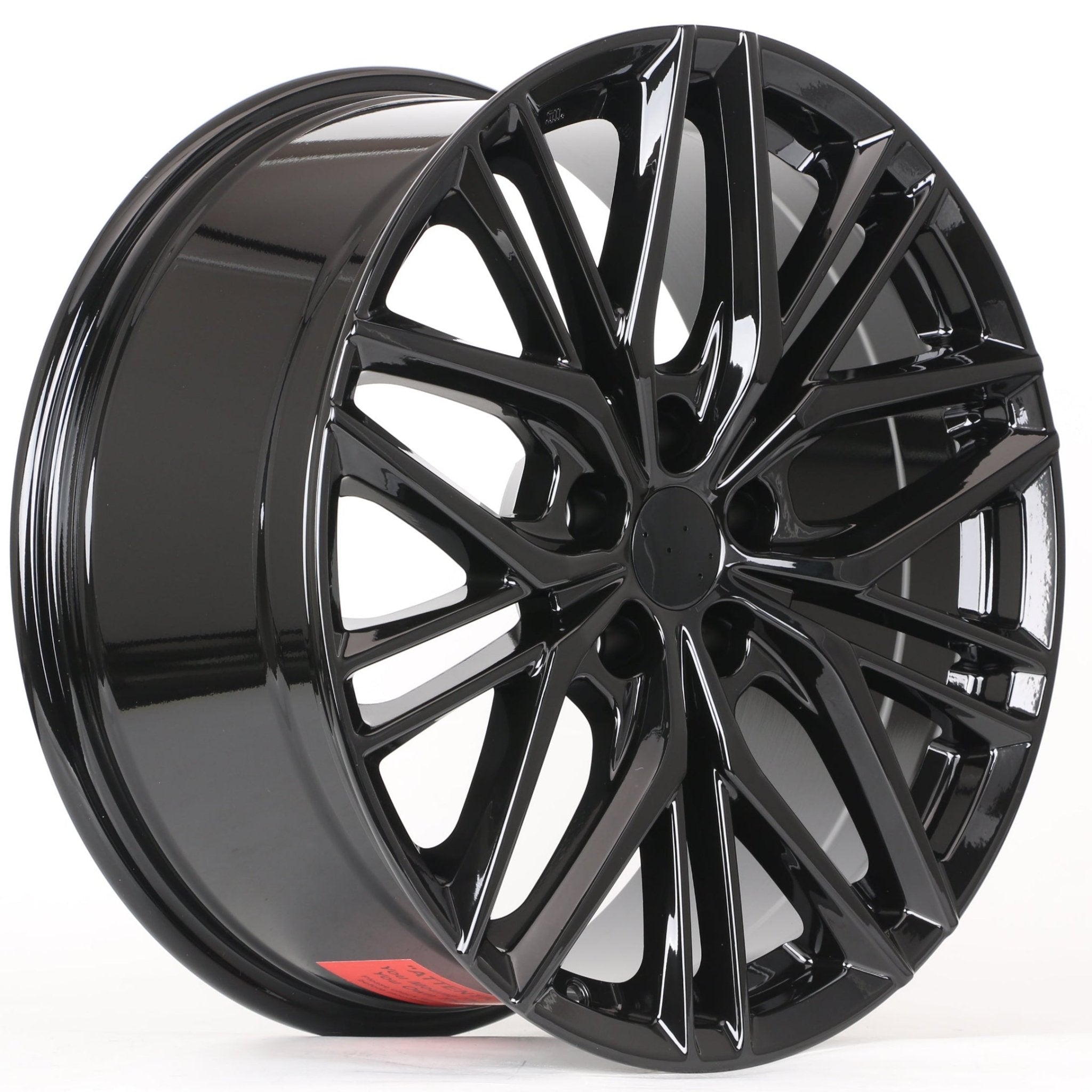 W212 D1907 Gloss Black 19x8.5 Et35 5x114.3 CB73.1 Corn Lug