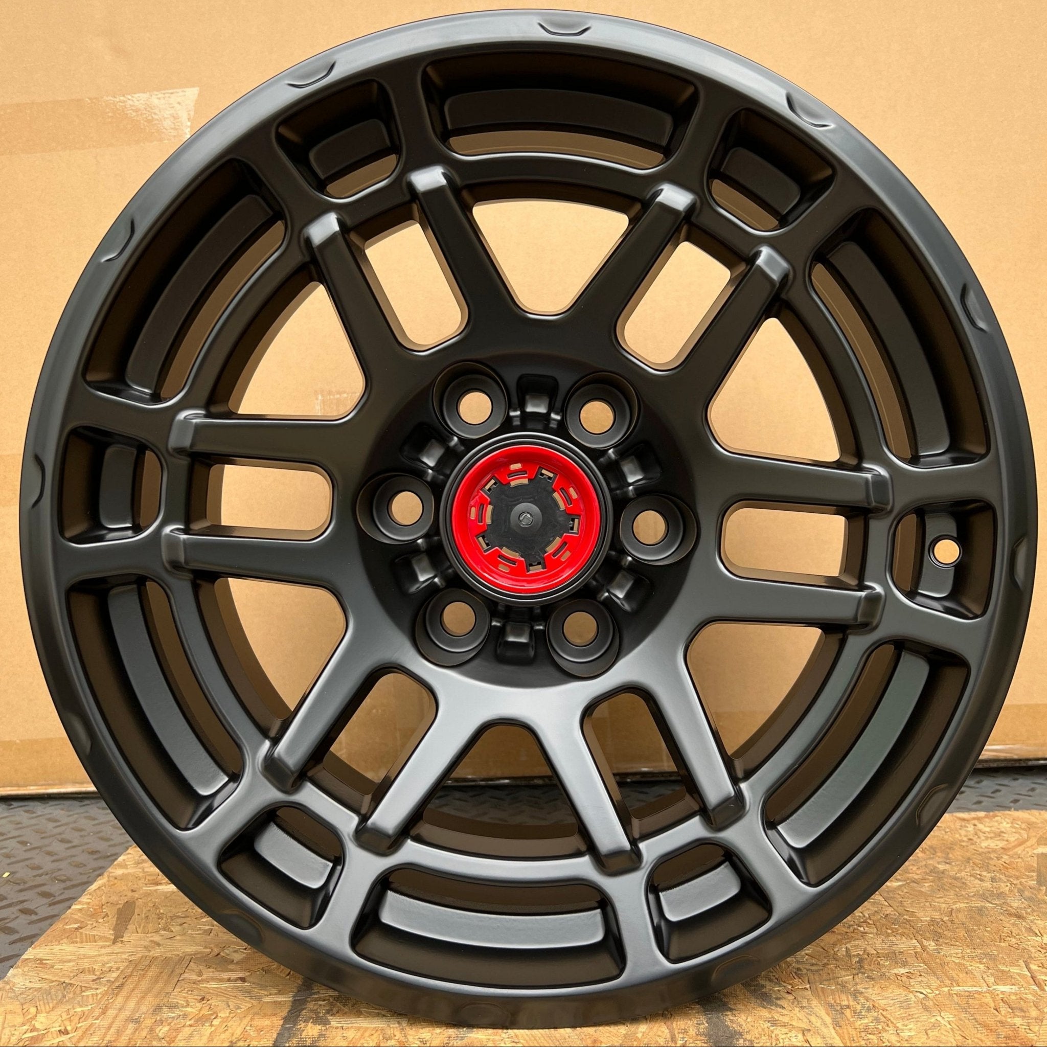 W216 1745 Satin Black 17*9.0 ET0 CB106.1 6x139.7