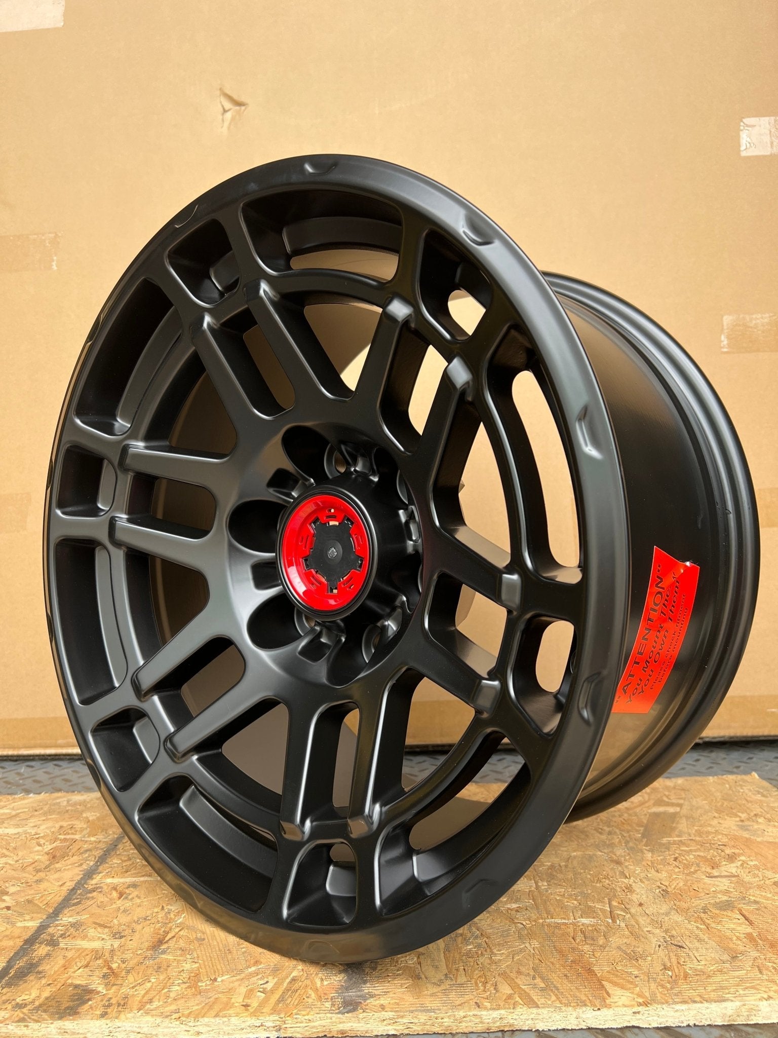 W216 1745 Satin Black 17*9.0 ET0 CB106.1 6x139.7