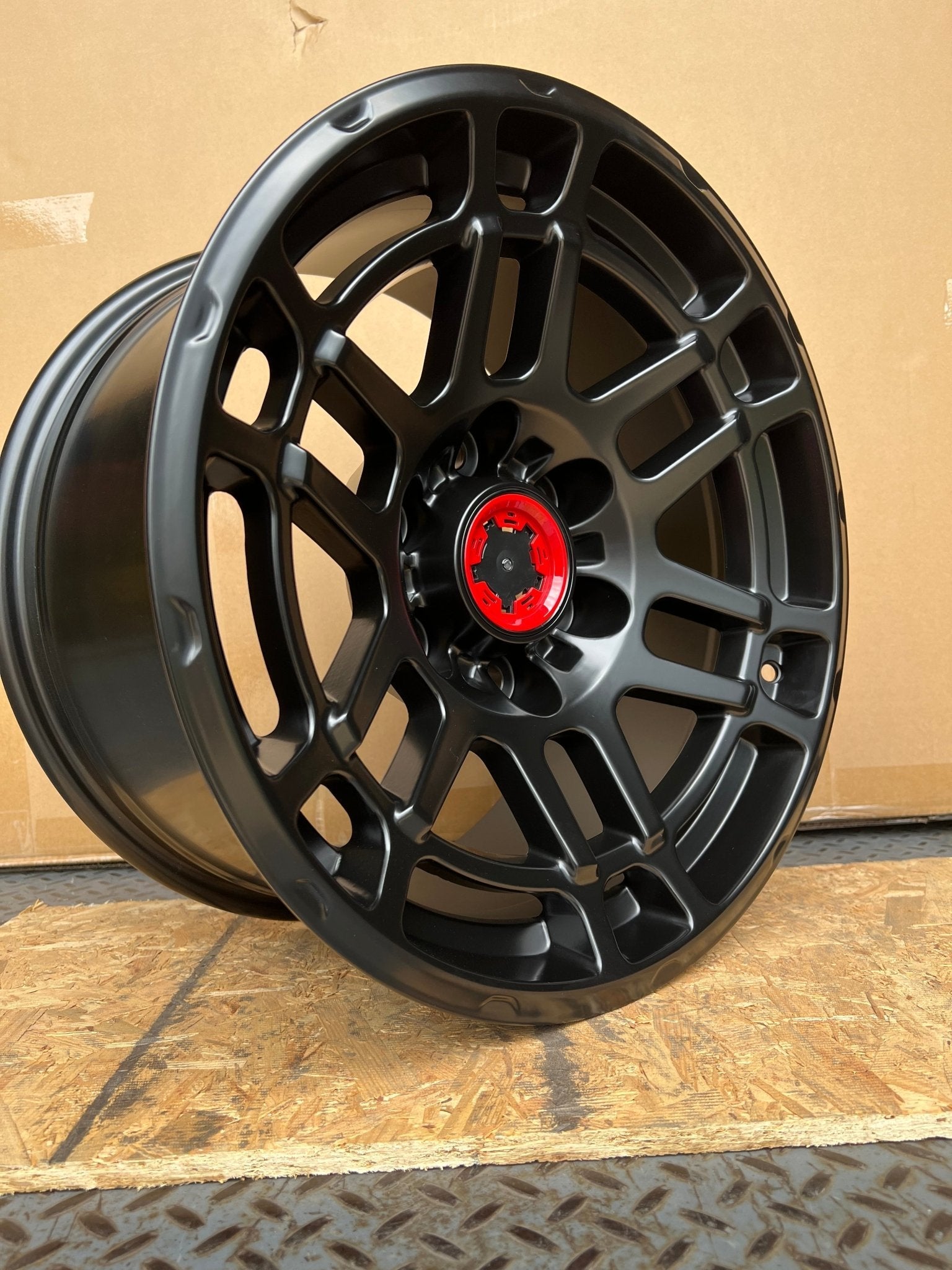 W216 1745 Satin Black 17*9.0 ET0 CB106.1 6x139.7