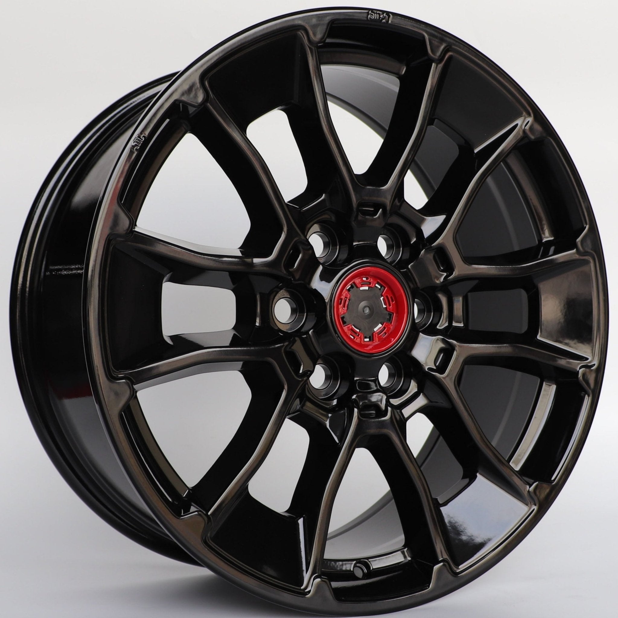 W218 F1880 Gloss Black 20x8.5 ET15 6x139.7 CB 106.1  Note Log Hole Must Be the same as W230