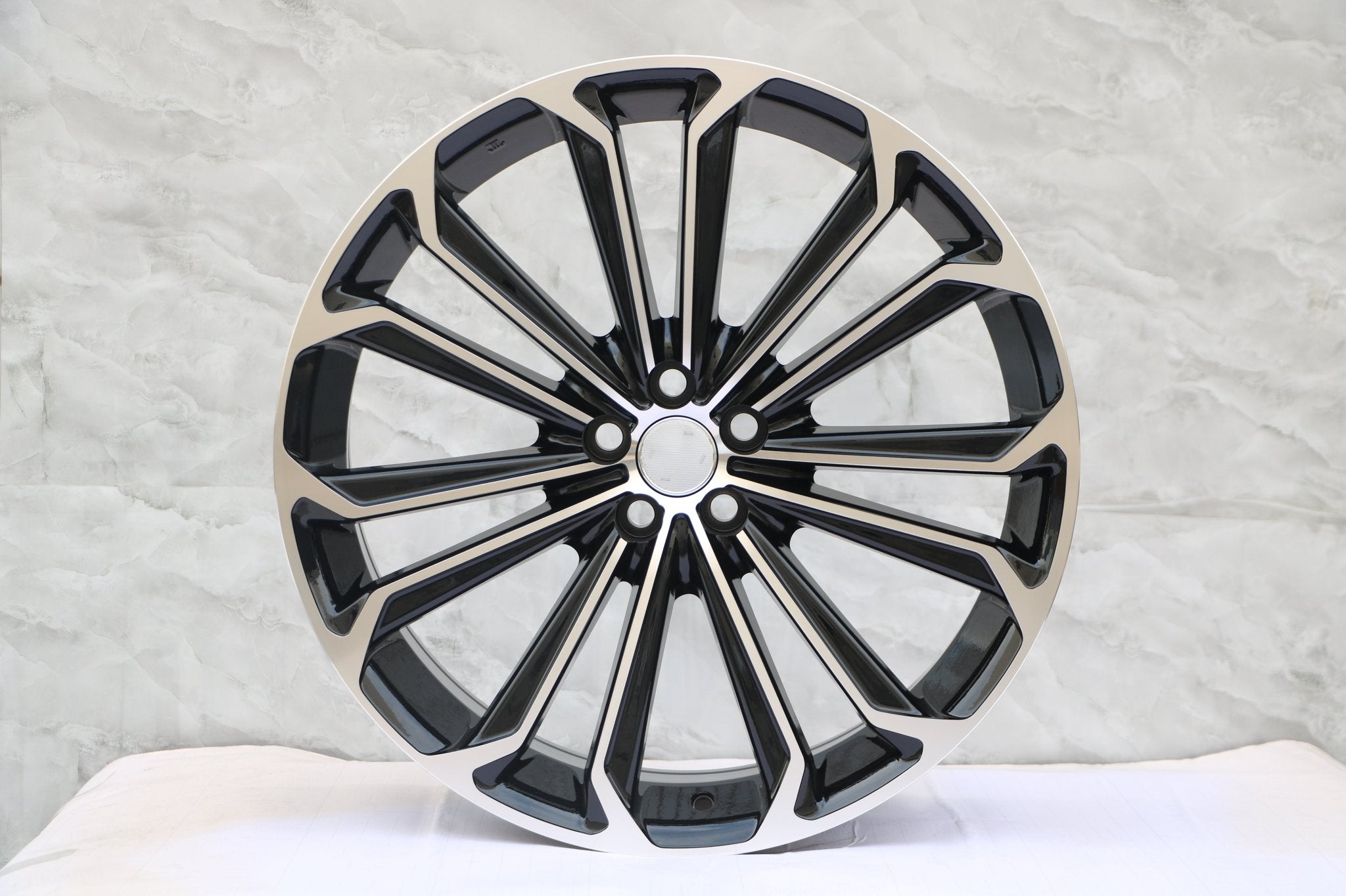 W221 1468 Black Machined Face 17x7.0 ET39 5x100 CB54.1 <<1:1>>