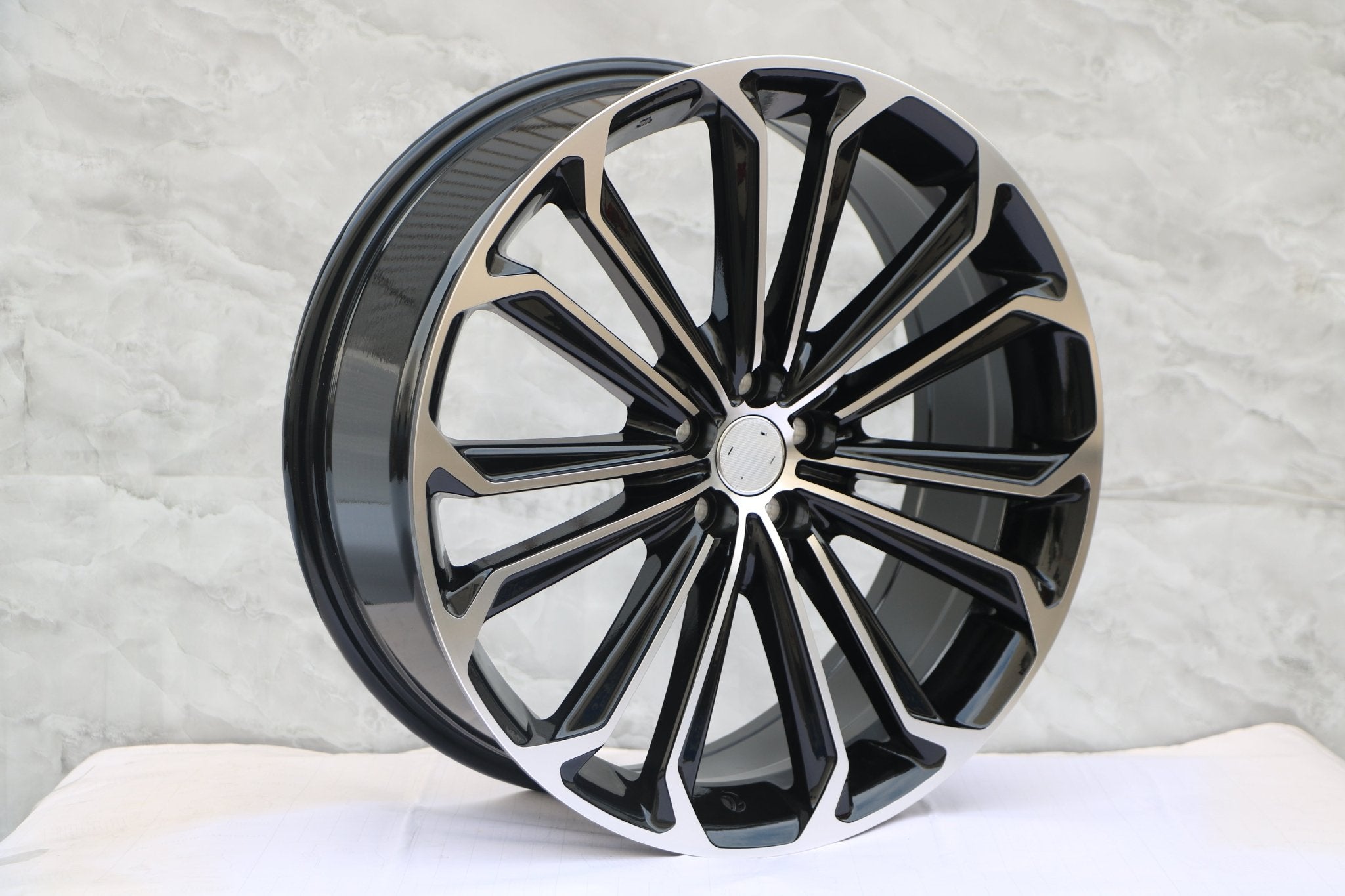W221 1468 Black Machined Face 17x7.0 ET39 5x100 CB54.1 <<1:1>>