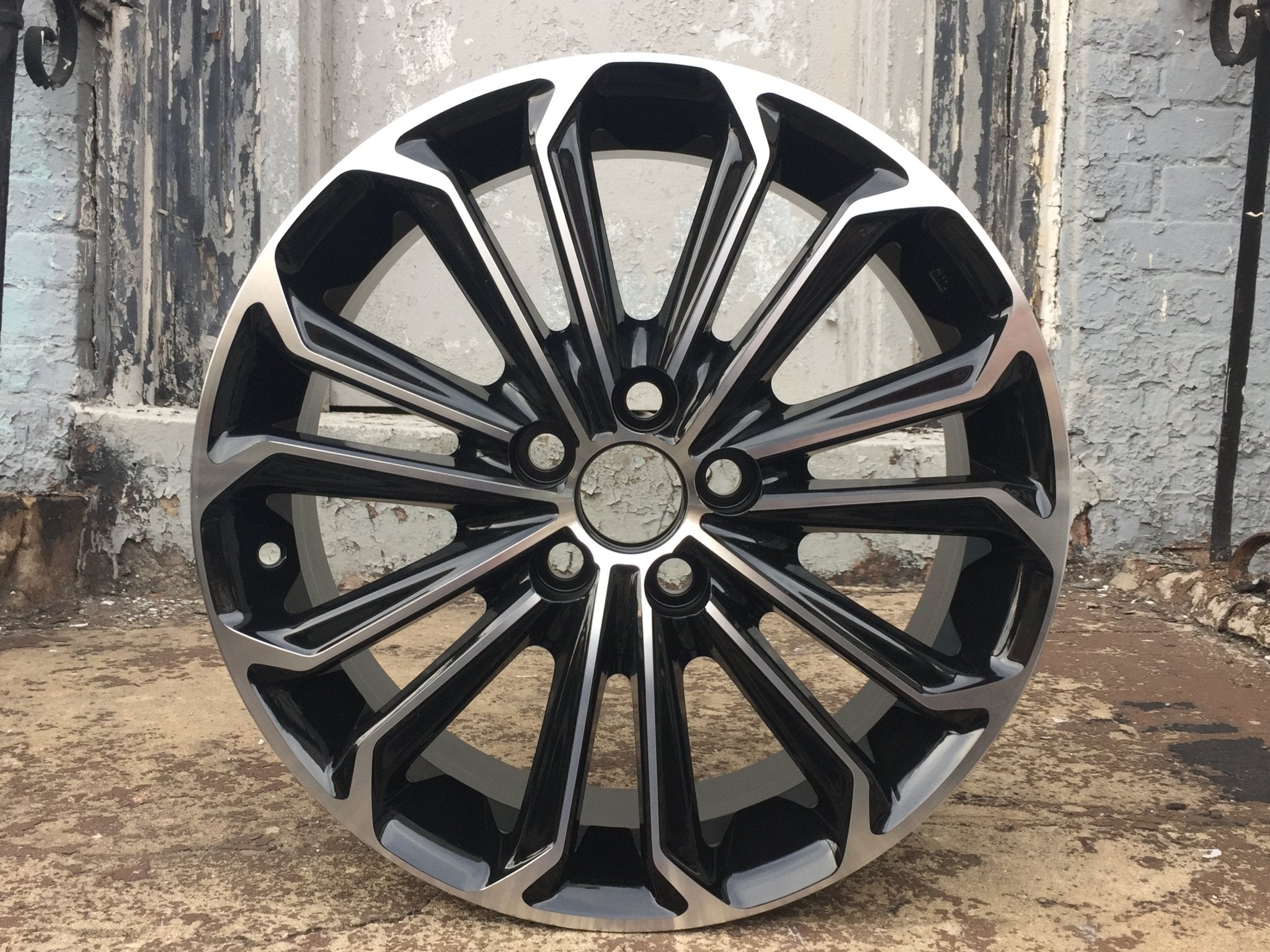 W221 1468 Black Machined Face 17x7.0 ET39 5x100 CB54.1 <<1:1>>