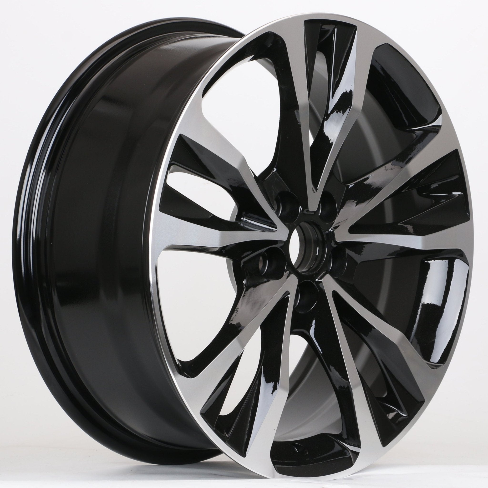W232 177116 Black Machined Face 17x7 ET40 5x100 CB54.1