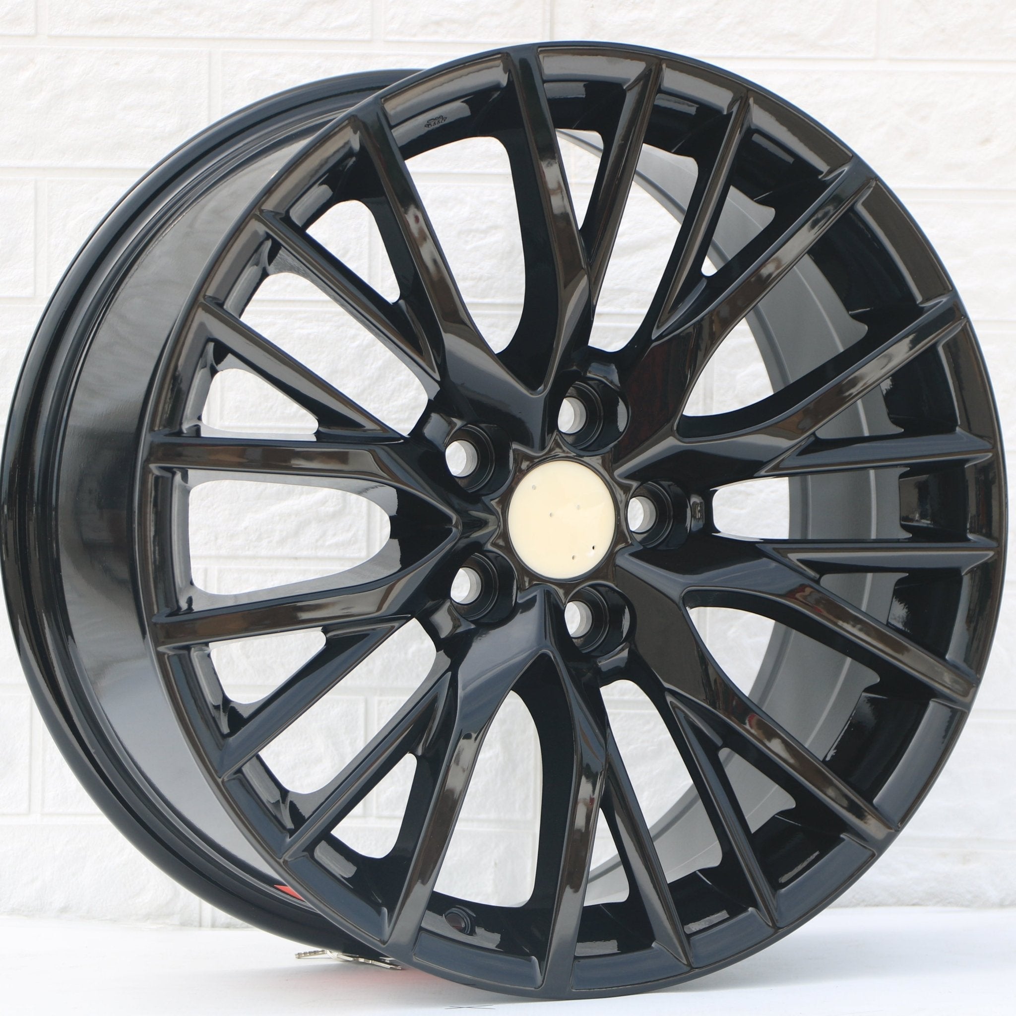 W241 D1260 Gloss Black 20x8.0 ET30 CB60.1 5x114.3
