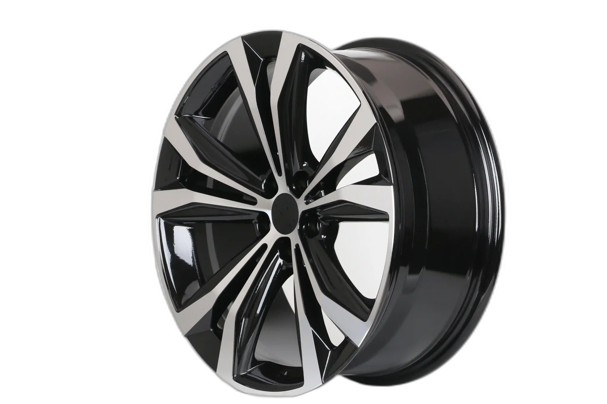 W247 Black Machined Face 22x8.0 ET40 5x114.3 CB73.1