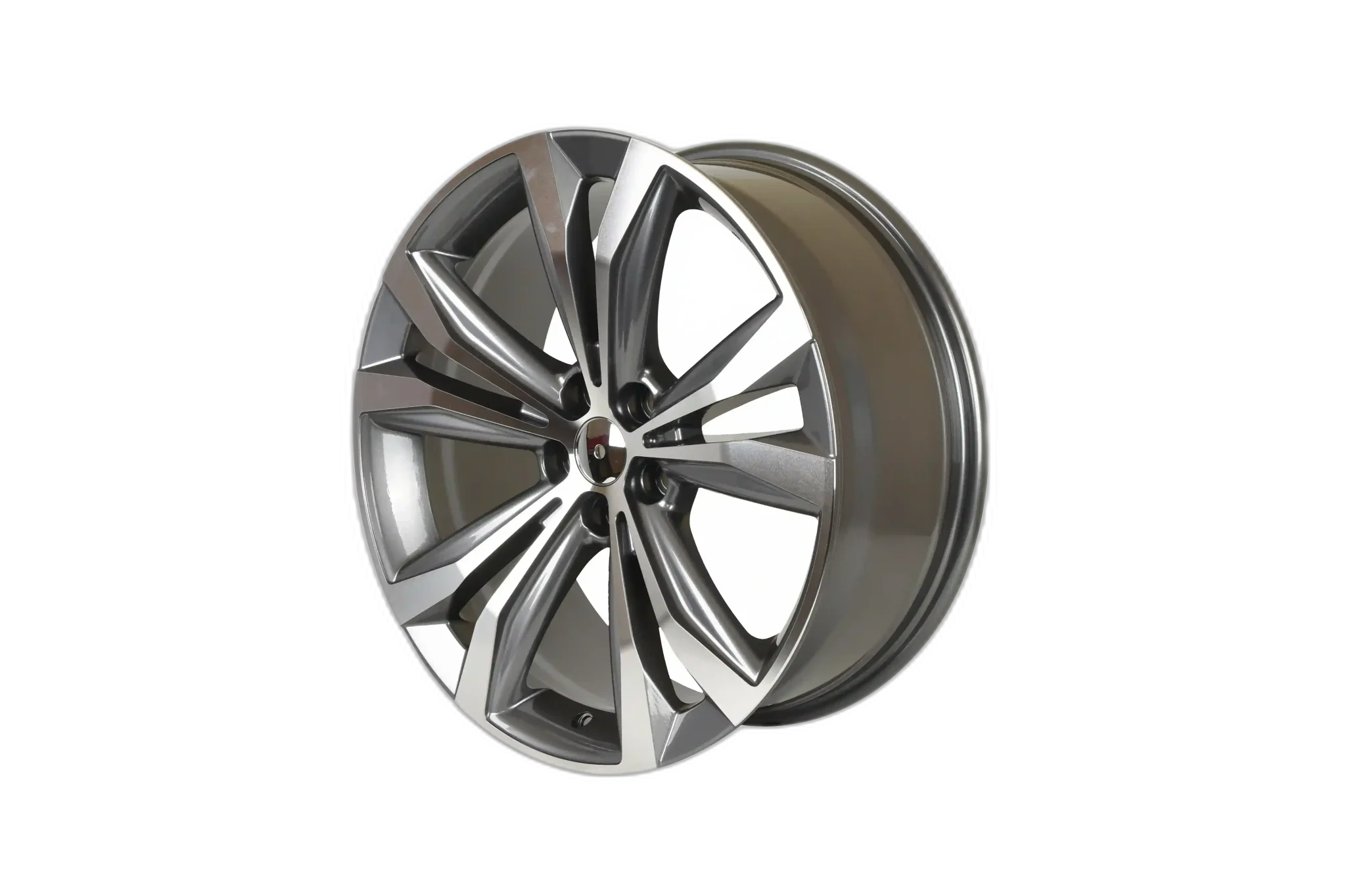 W247 Gunmetal Machined Face 20x8.0 ET 35 5x100 CB54.1