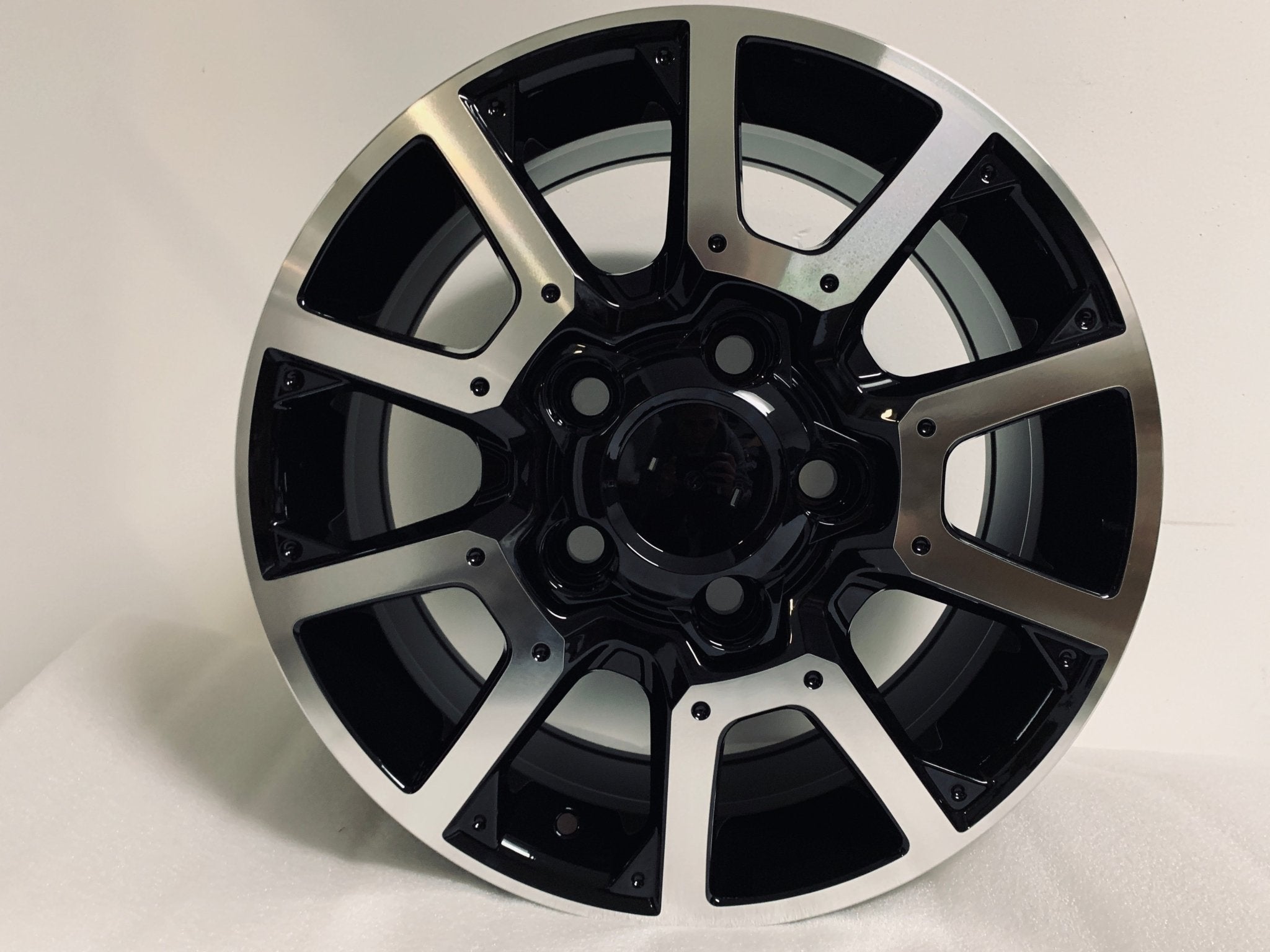 W248 Black Machined Face 18x8.0 ET50 5x150 CB110