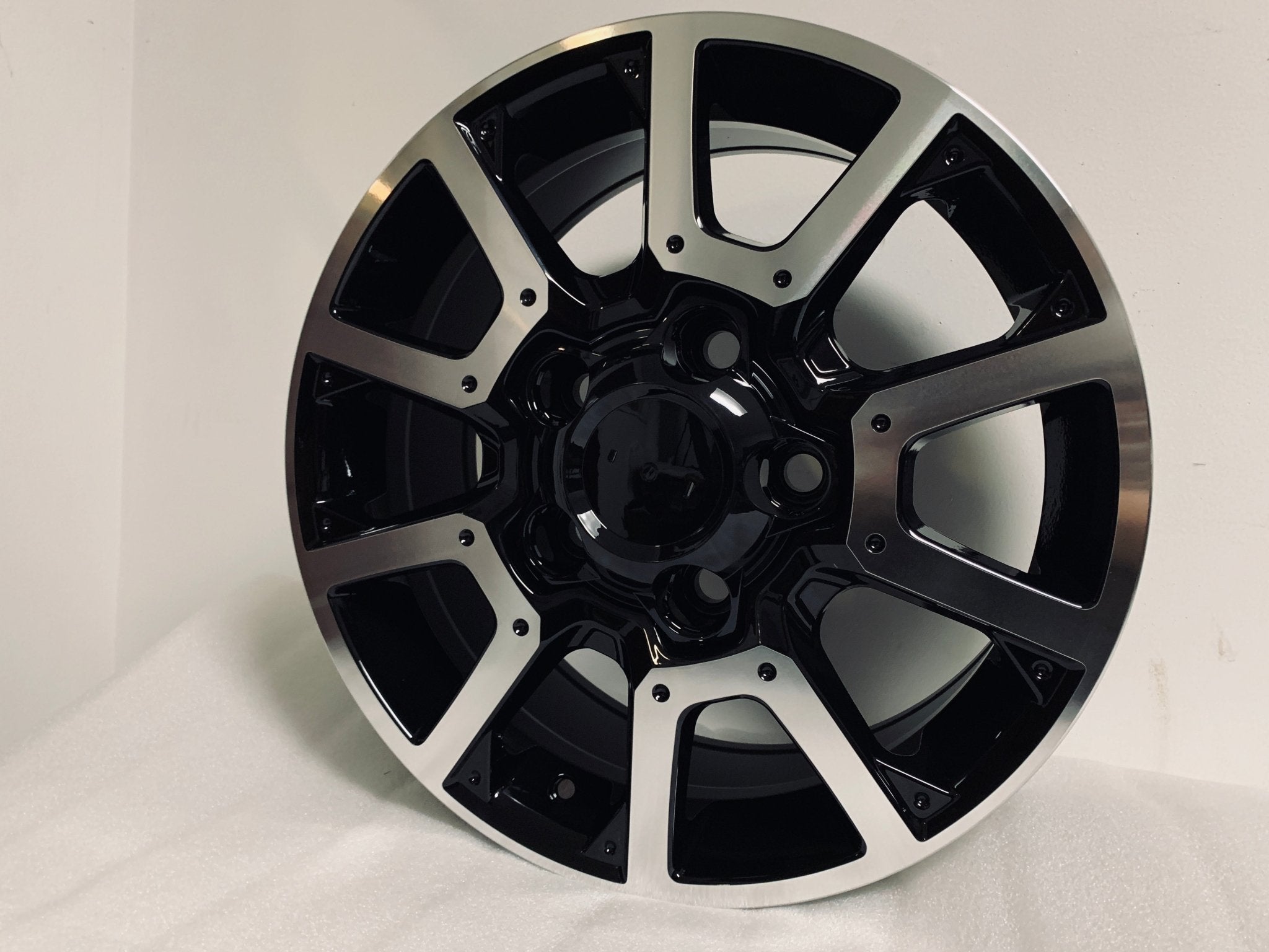 W248 Black Machined Face 18x8.0 ET50 5x150 CB110