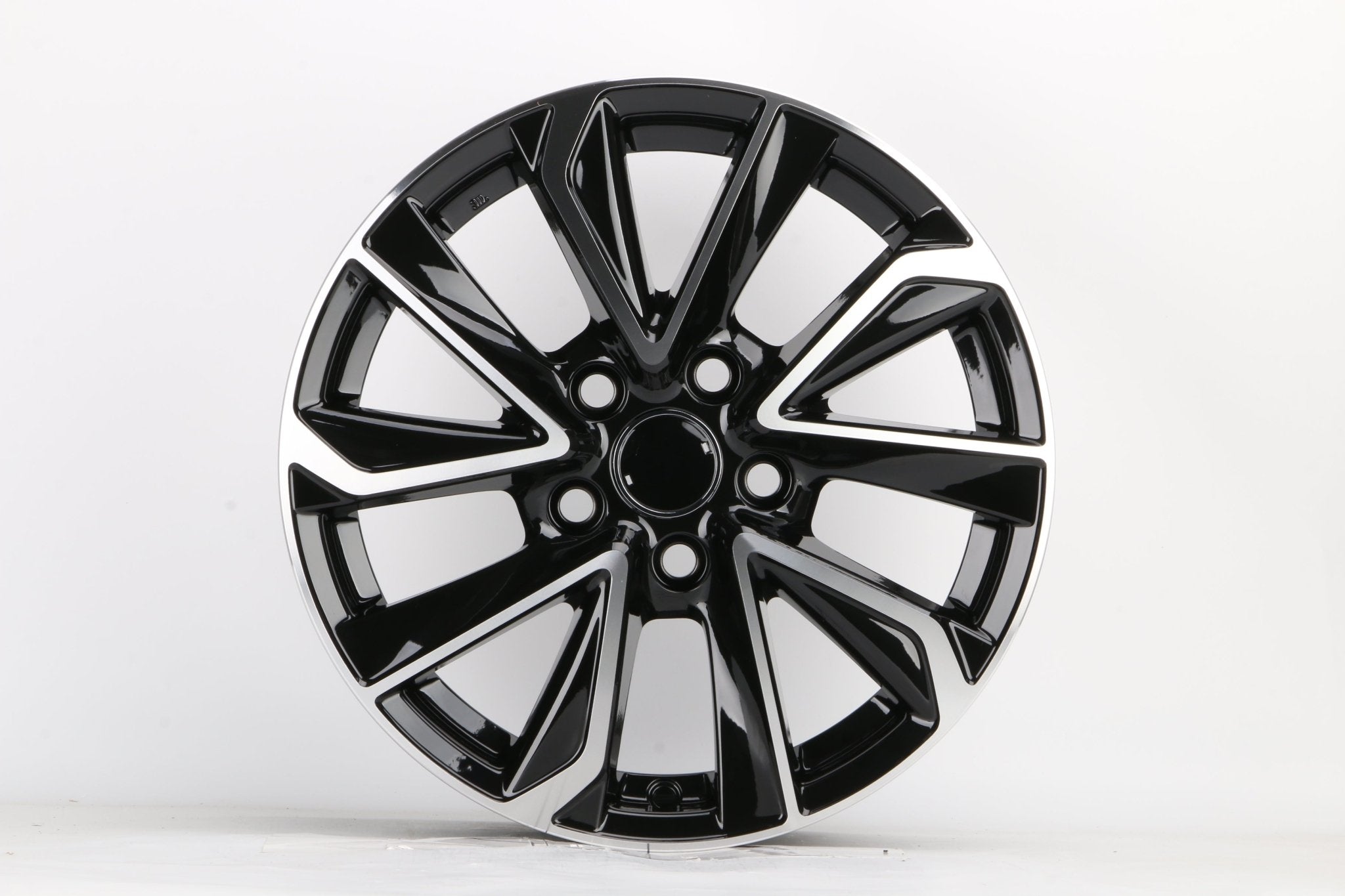 W254 2038 Black Machined Face 17x7.5 ET35 5x100 CB54.1 C2038-B