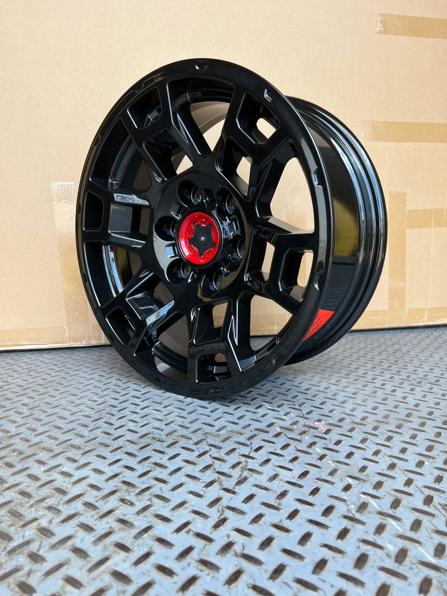 W260 D1664 Gloss Black 17*7.0 ET4 6x139.7 CB106.1  C1664-B