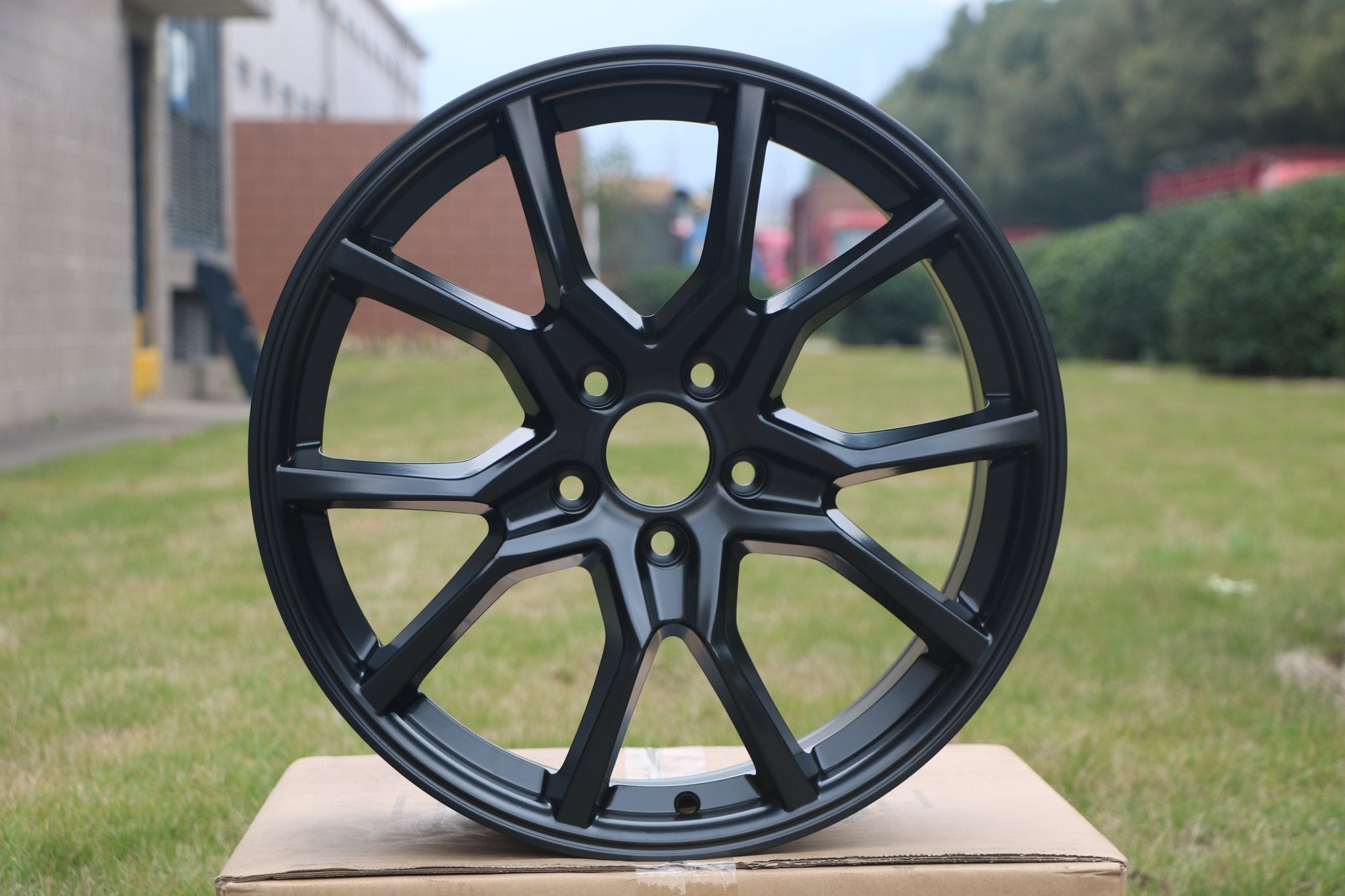 W314 1418 Satin Black 18x8.0 ET41 5x114.3 CB64.1  C1314-LA5B