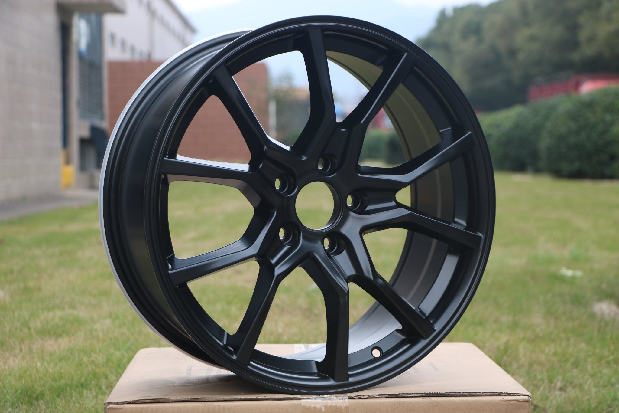 W314 1418 Satin Black 18x8.0 ET41 5x114.3 CB64.1  C1314-LA5B