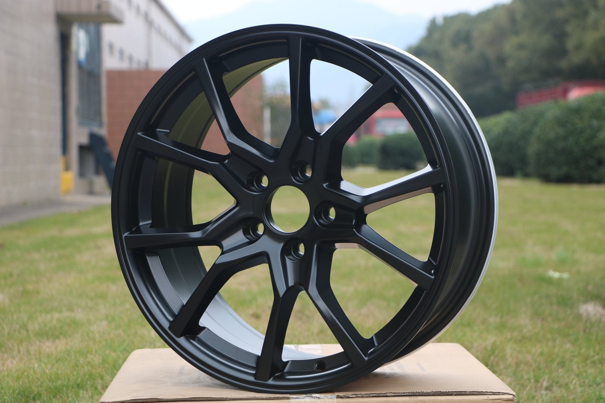 W314 1418 Satin Black 18x8.0 ET41 5x114.3 CB64.1  C1314-LA5B