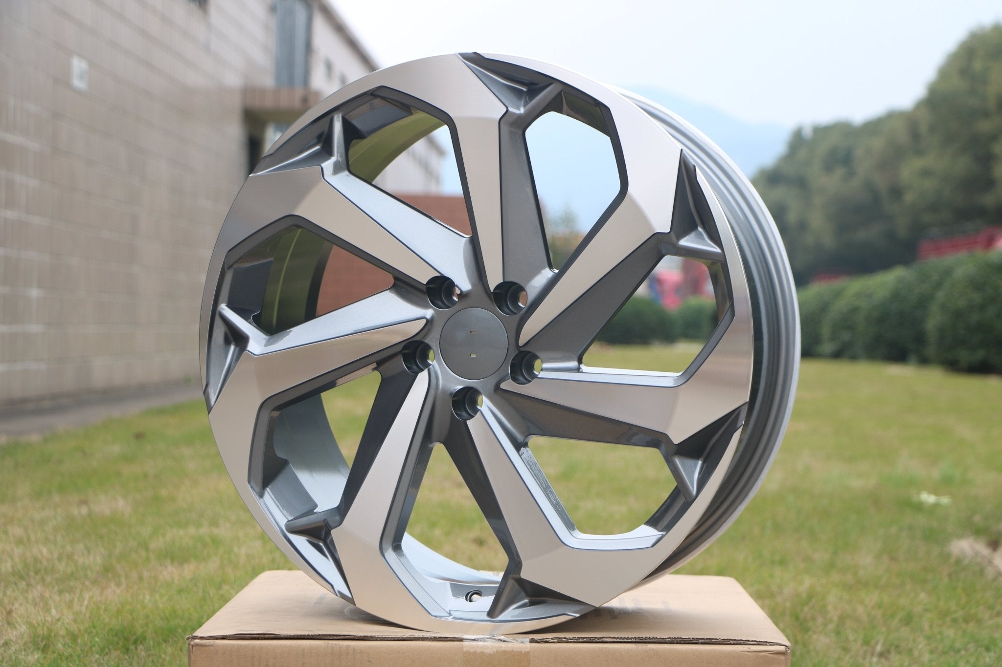 W316 Gunmetal Machined Face 20x8.5 ET45 5x120 CB64.1  CL521-02-G1