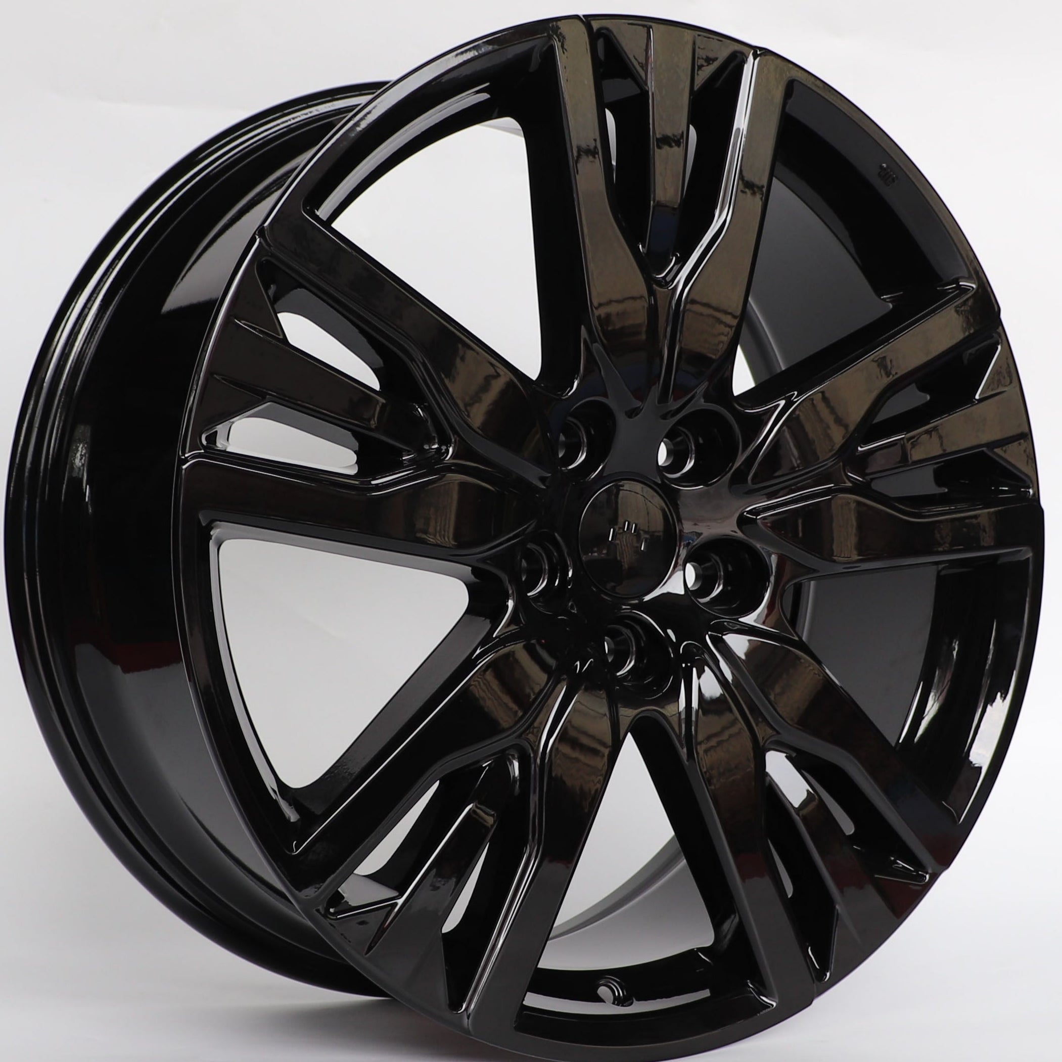 W319 D2030 Gloss Black 20x8.0 ET55 CB64.1 5x114.3