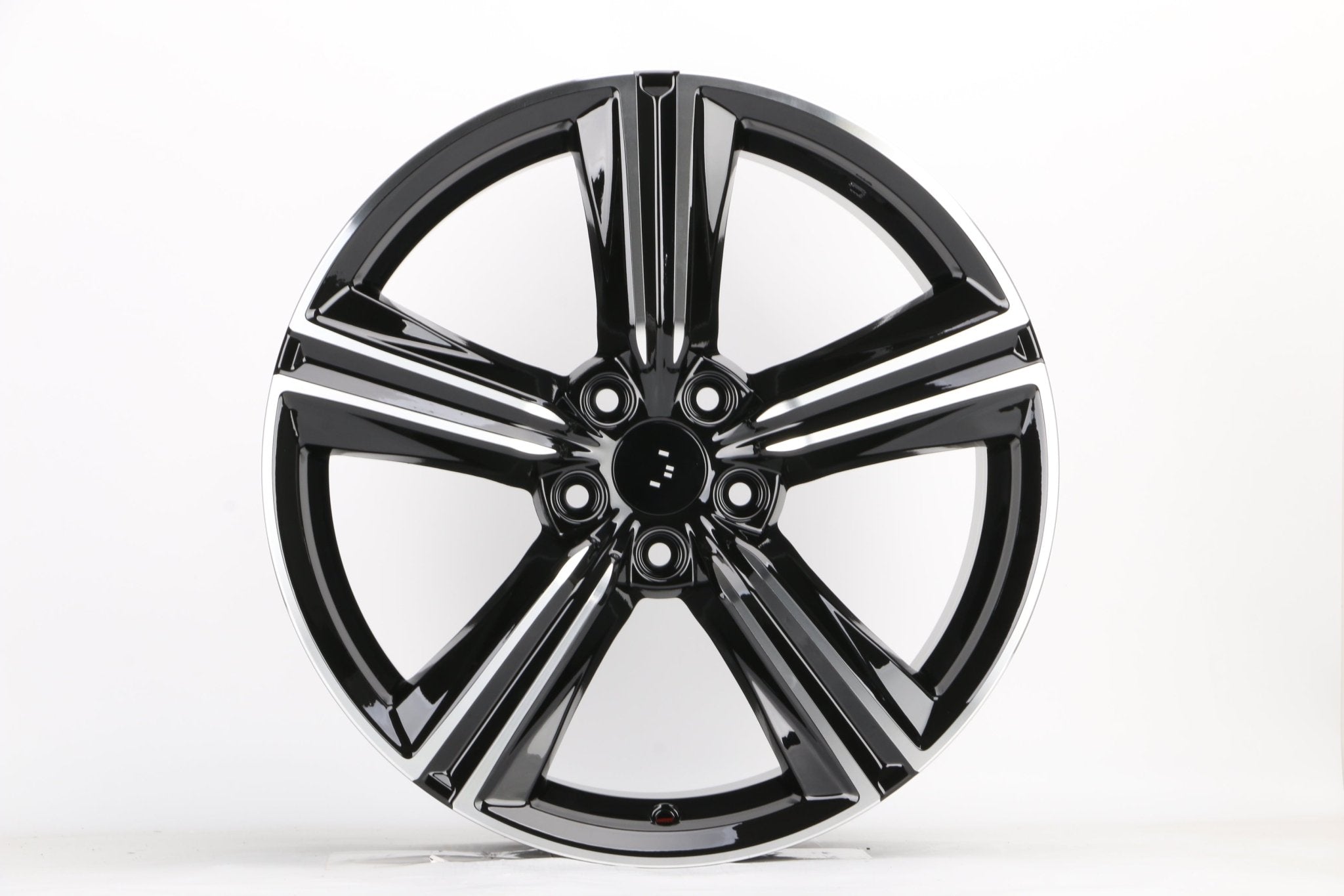W324 D1910 Black Machined Face 19x8.5 ET50 CB64.1 5x114.3 C1352A-B