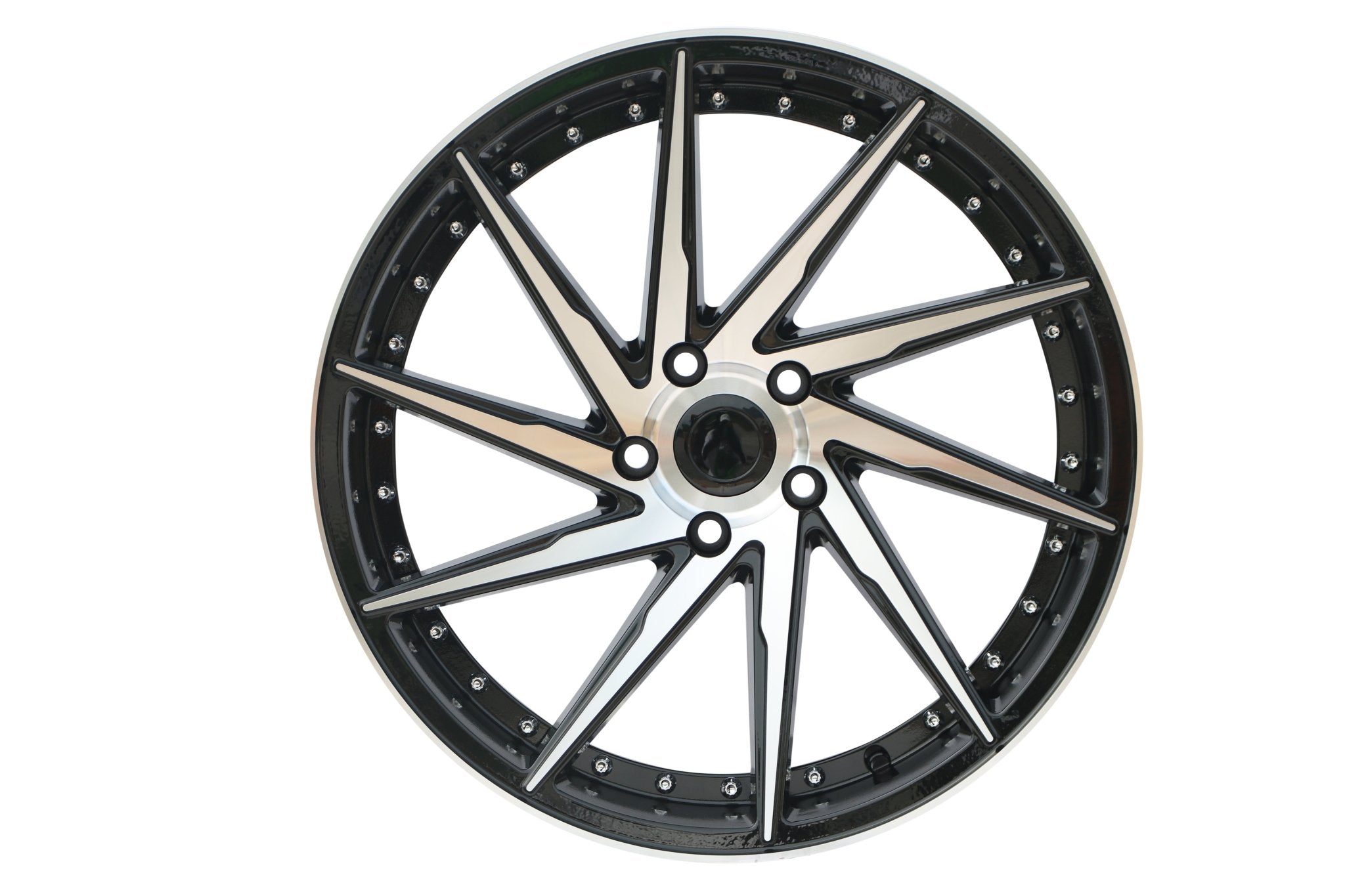 W511 1284A Black Machined Face 19*9.5 Et35 5x114.3 CB73.1