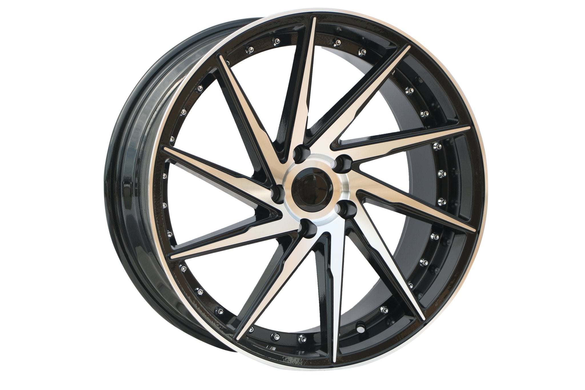 W511 1284A Black Machined Face 19*9.5 Et35 5x114.3 CB73.1