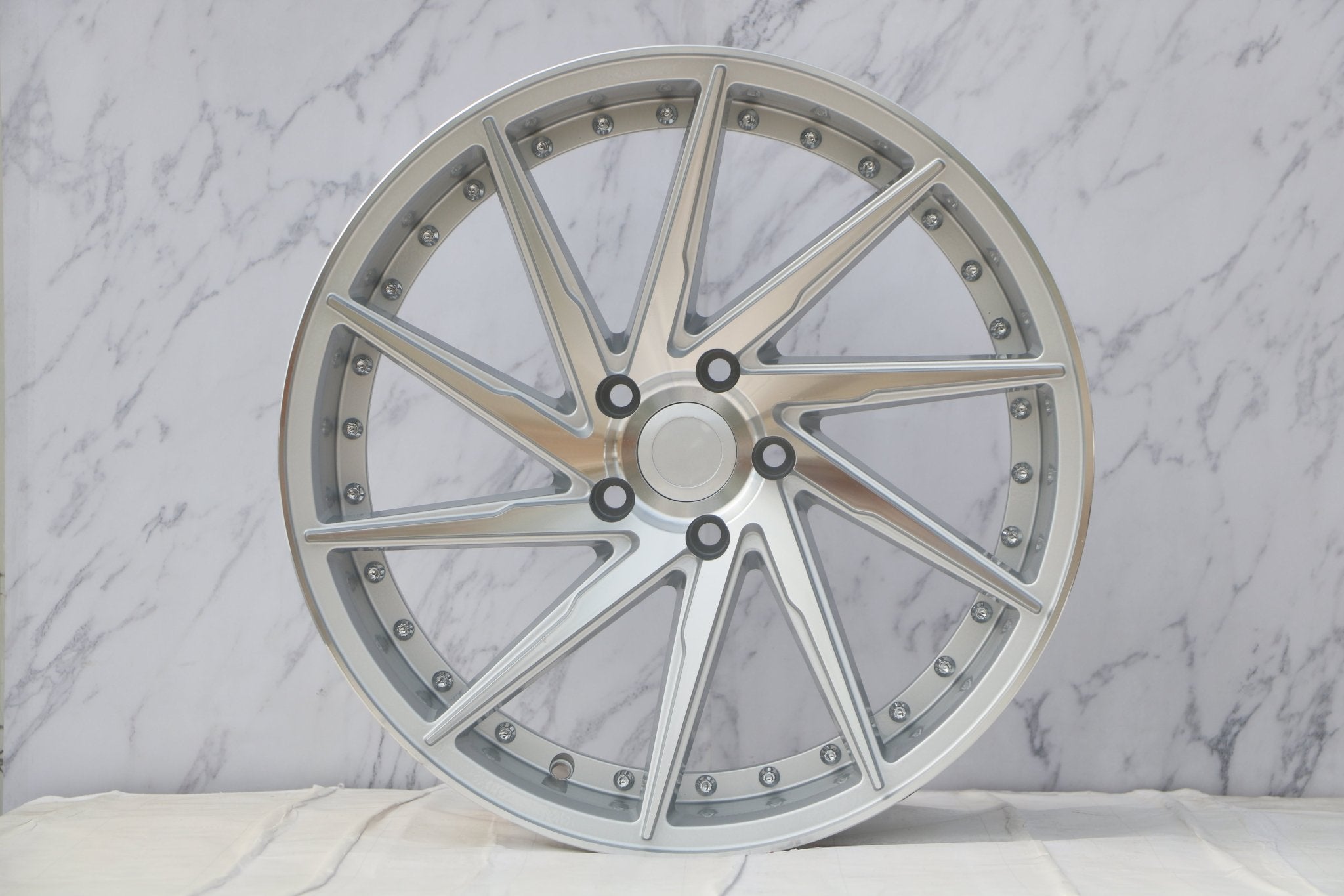 W511 Silver Machined Face 19x9.5 ET35 5x114.3 CB73.1