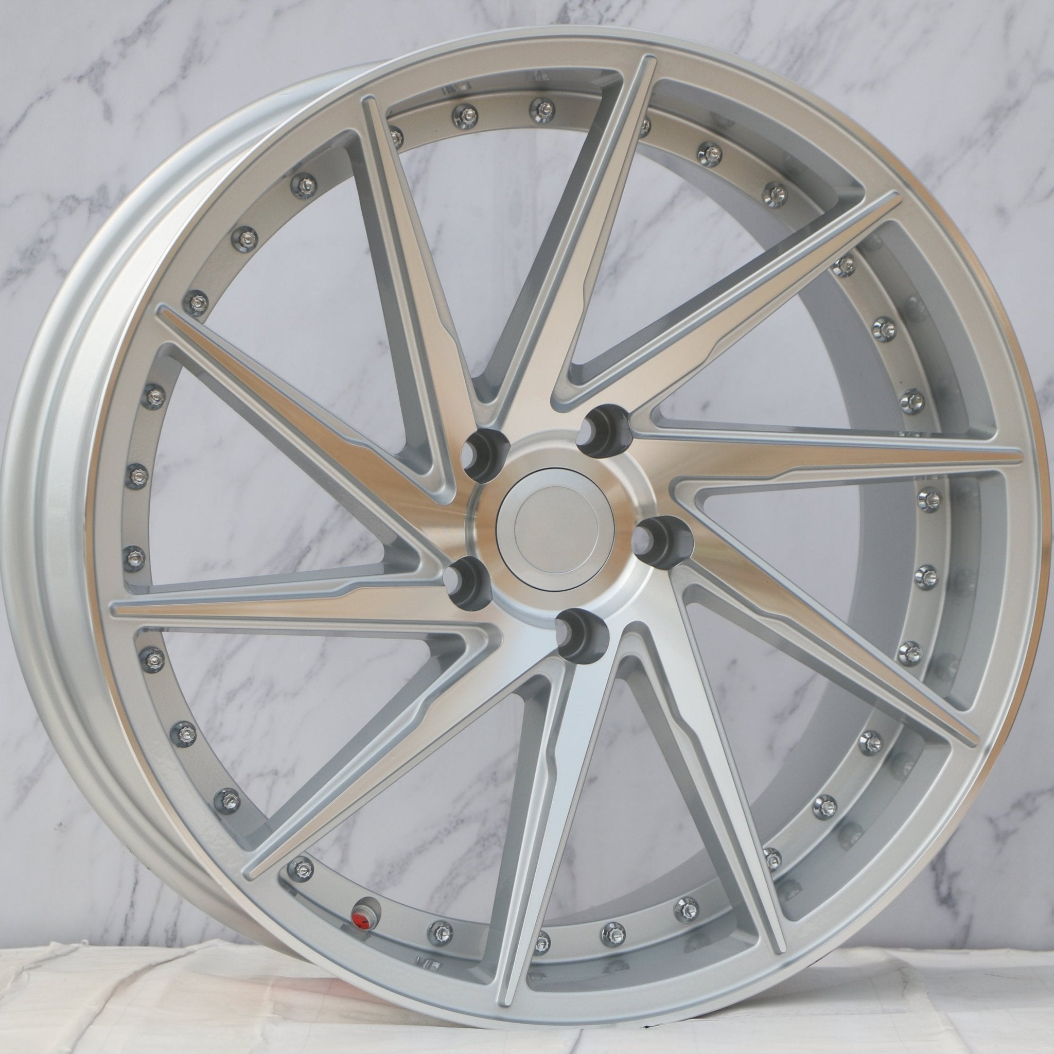 W511 Silver Machined Face 19x8.5 ET35 5x112/114.3 CB73.1