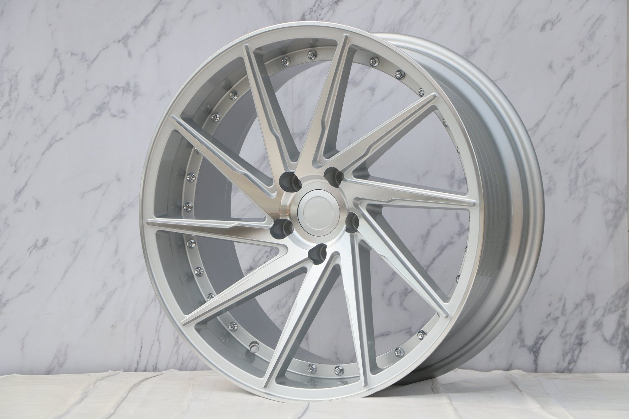 W511 Silver Machined Face 19x9.5 ET35 5x114.3 CB73.1
