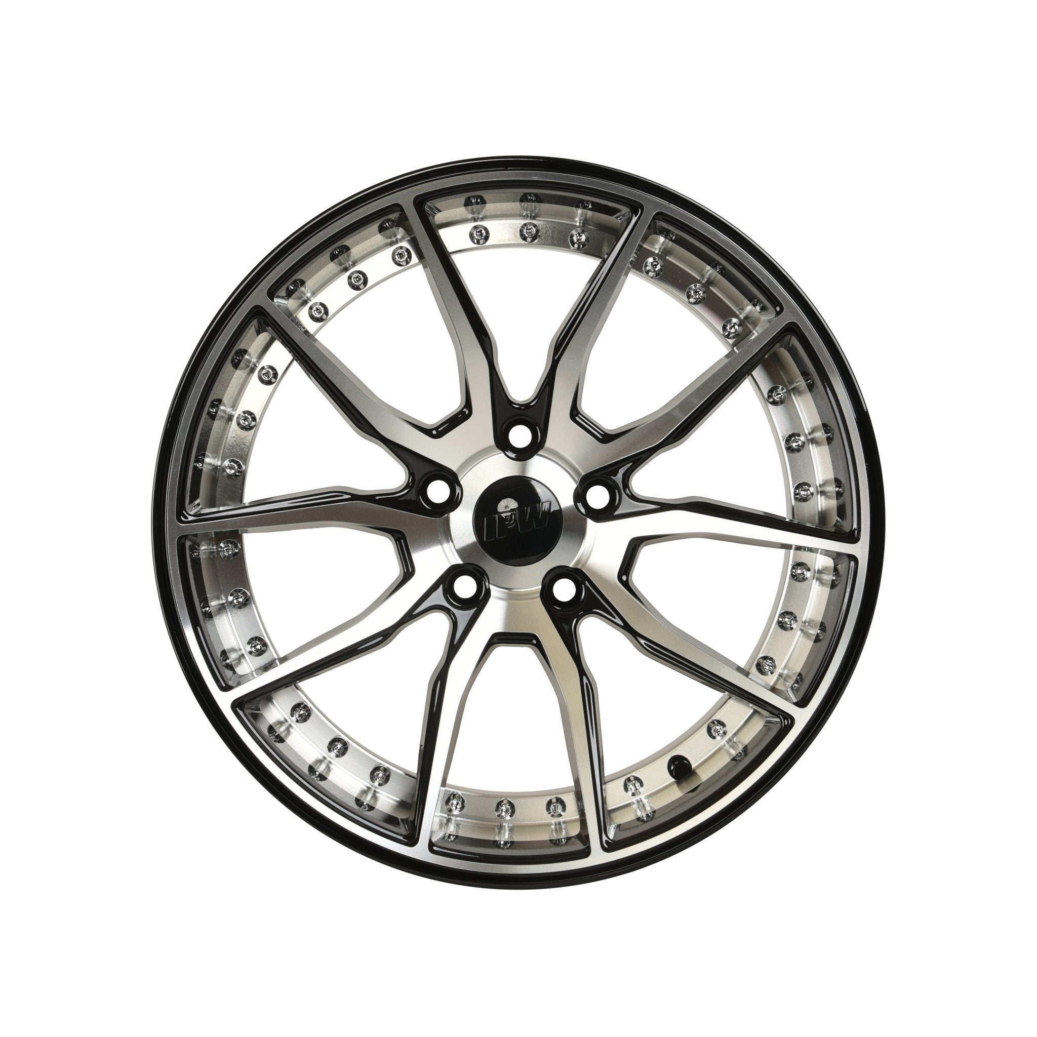 W512/W009 Black Machined Face 17x7.0 ET35 4x100/114.3 CB73.1