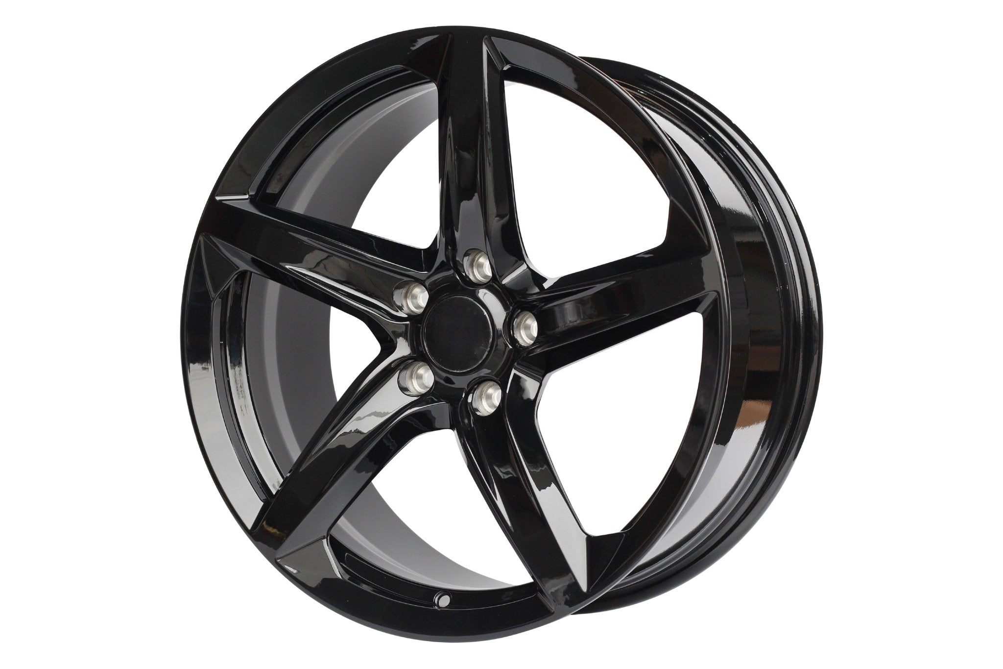 W566 L Forged Gloss Black 20x11 Et48 5x120 CB66.9    Compitable With Oem Cap Part No.84691535