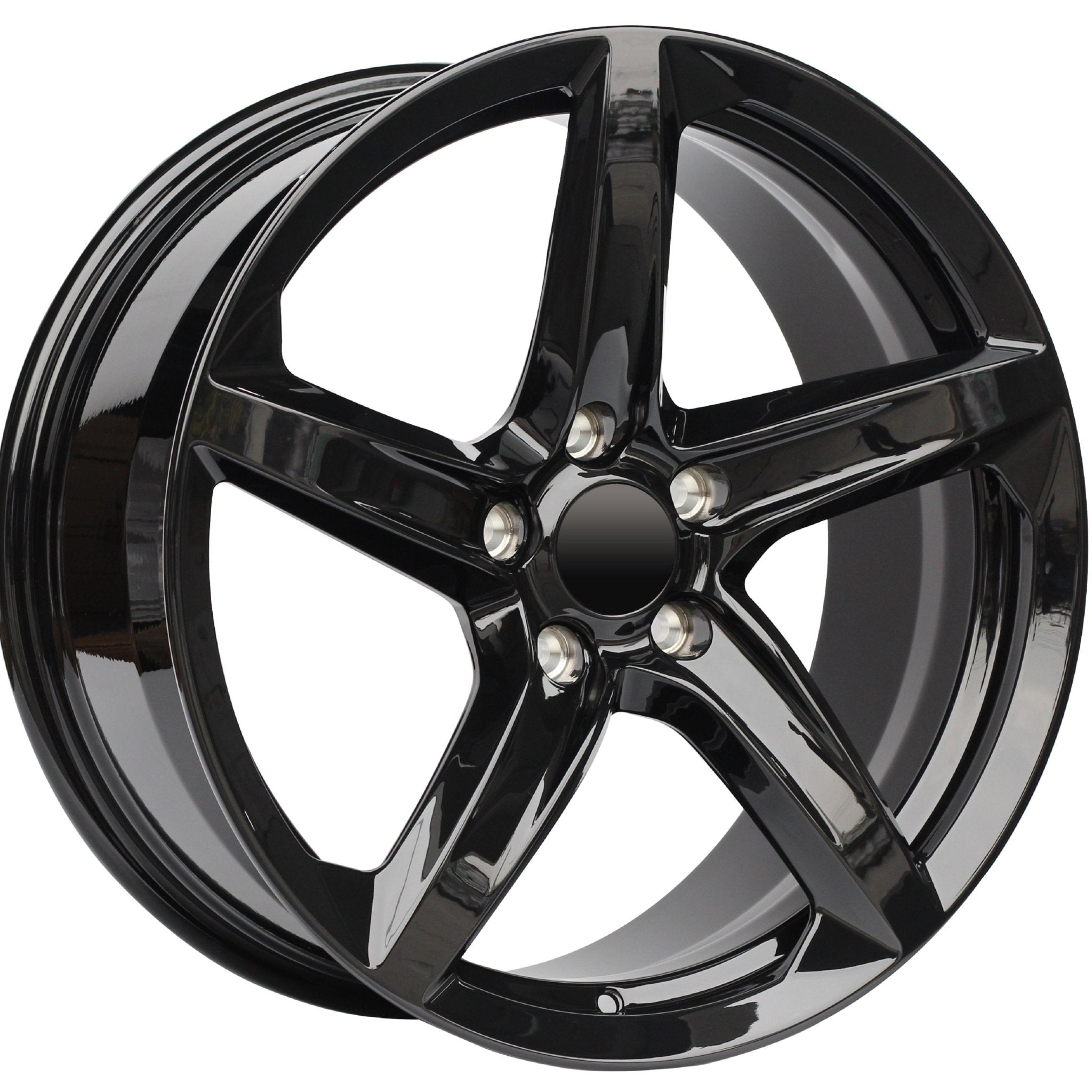 W566 R Forged Gloss Black 20x11 Et48 5x120 CB66.9    Compatible With Oem Cap Part No.84691535