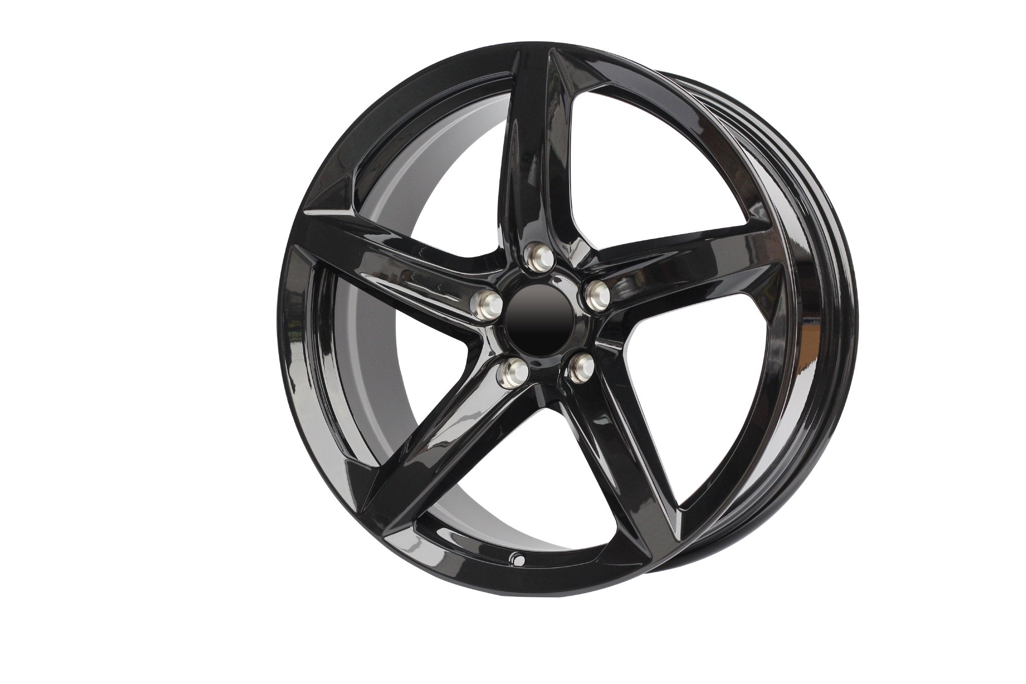 W566 R Forged Gloss Black 20x11 Et48 5x120 CB66.9    Compitable With Oem Cap Part No.84691535