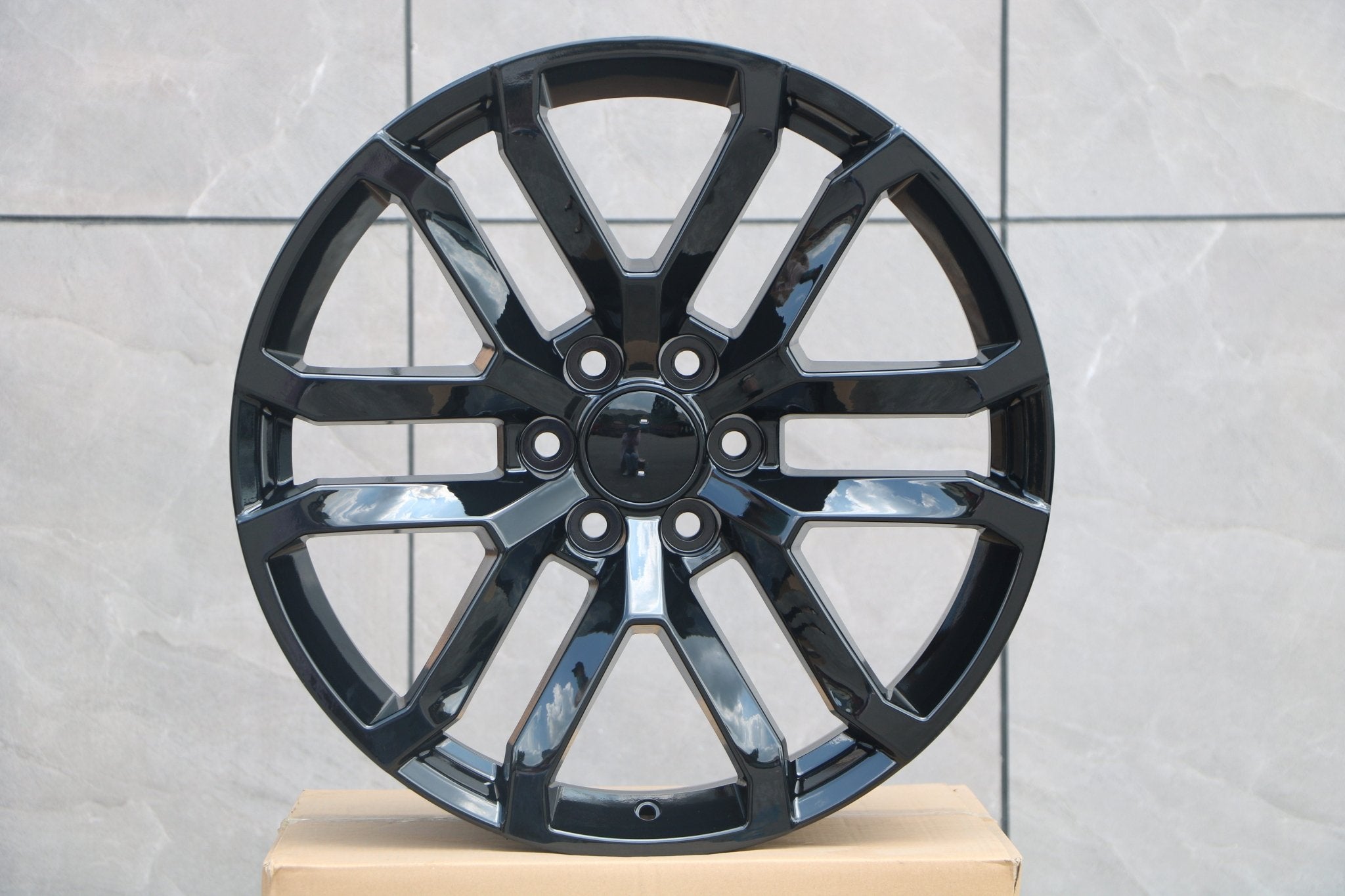 W573 D1444 Gloss Black 20x9.0 ET28 6*139.7 CB78.1  C1291-01
