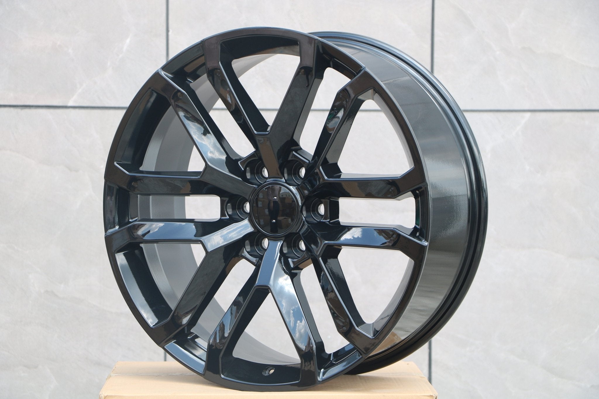 W573 D1444 Gloss Black 20x9.0 ET28 6*139.7 CB78.1  C1291-01