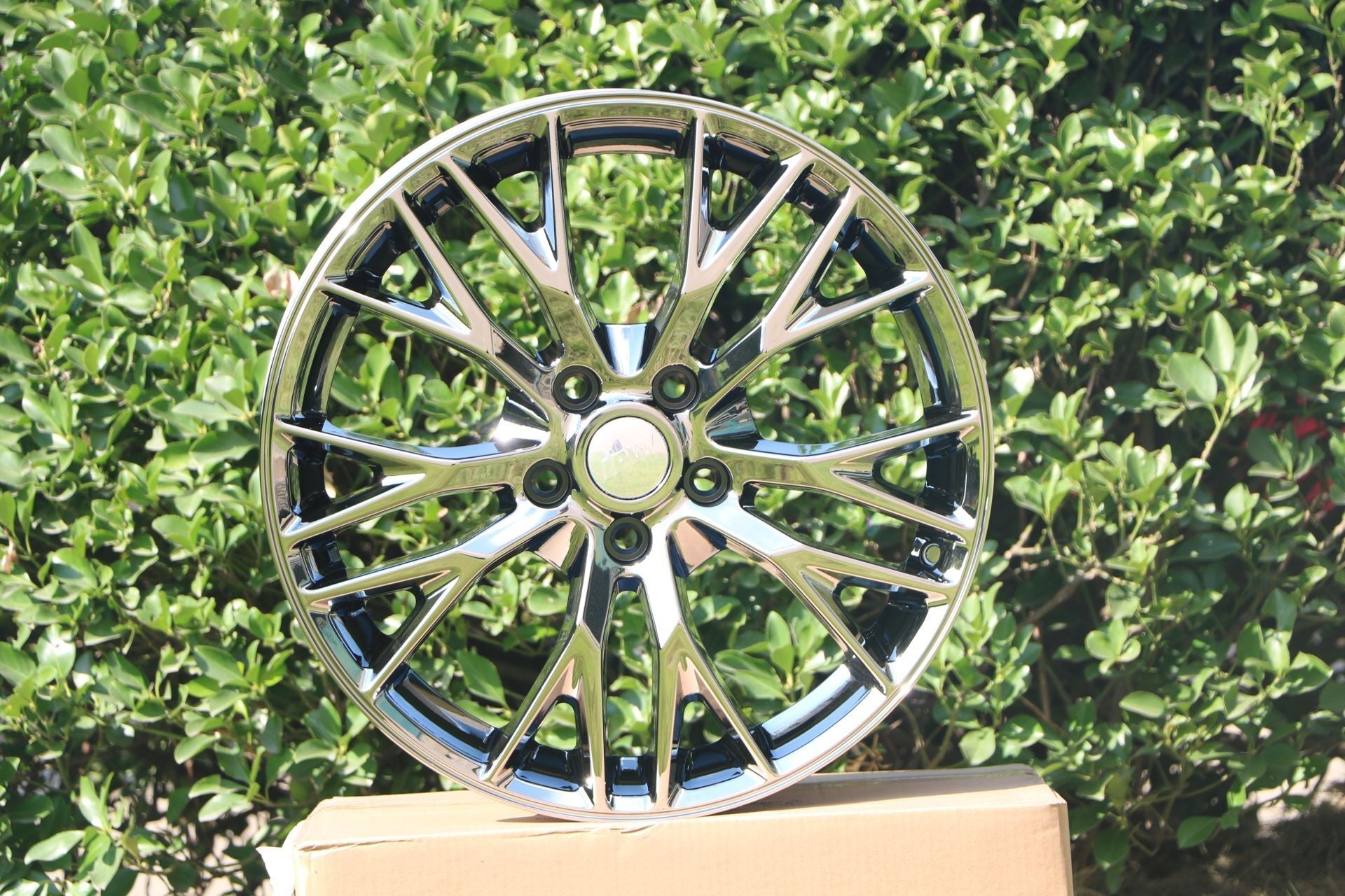 W591 Black Chrome 20x10.0 ET79 5x120.7 CB70.3