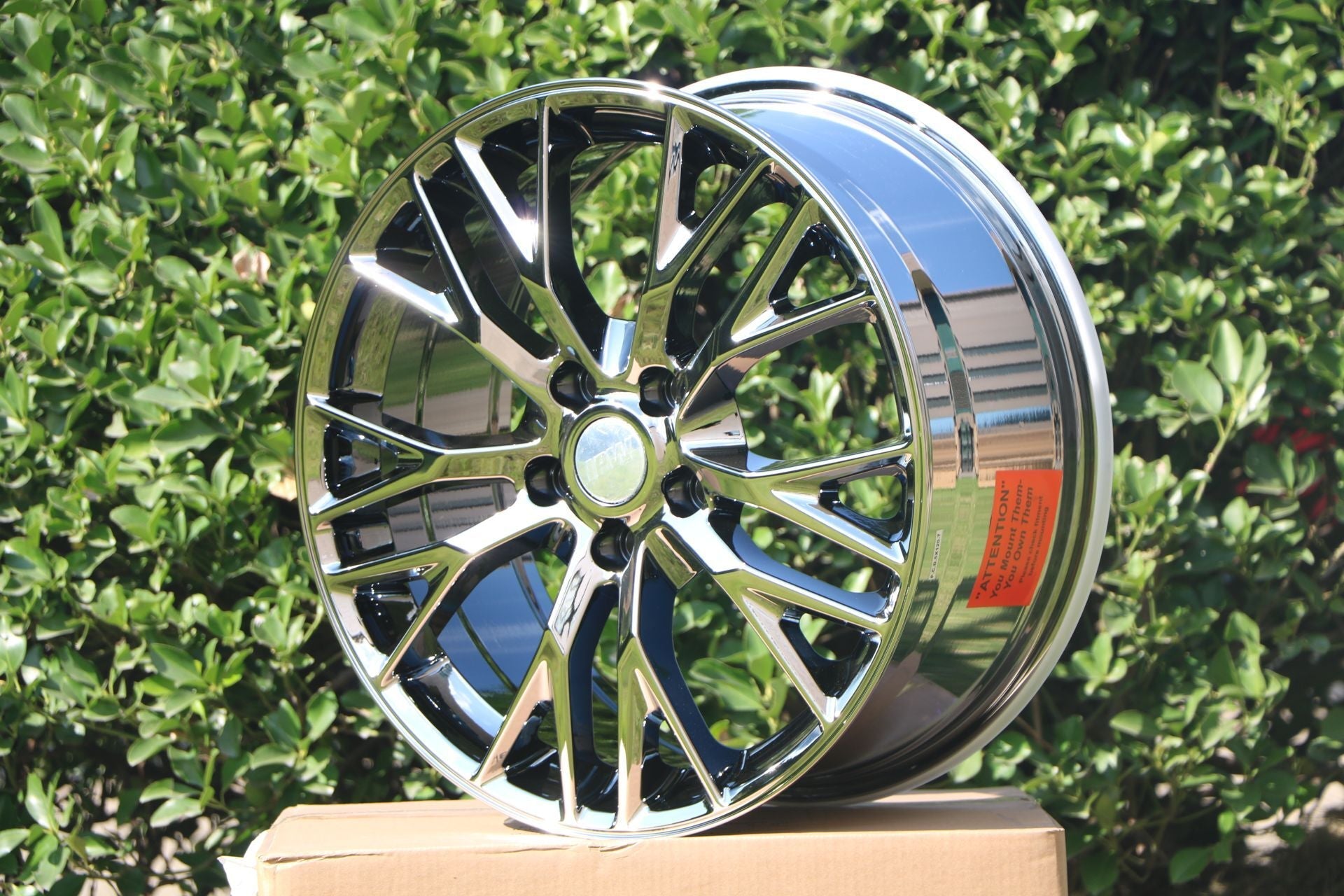 W591 Black Chrome 19x10.0 ET79 CB 70.3 5x120.7
