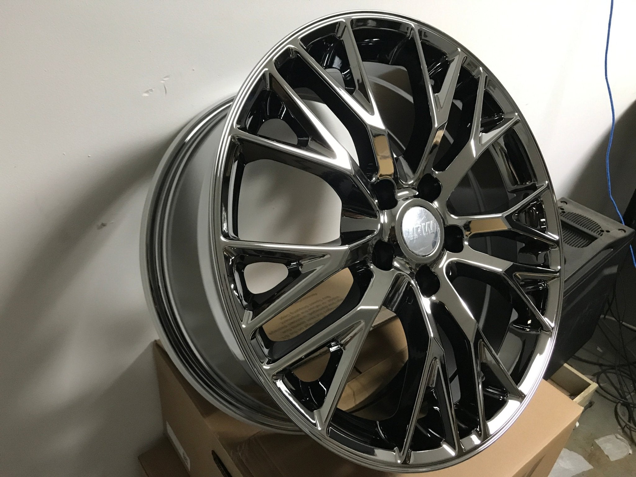 W591 Black Chrome 19x10.0 ET79 CB 70.3 5x120.7