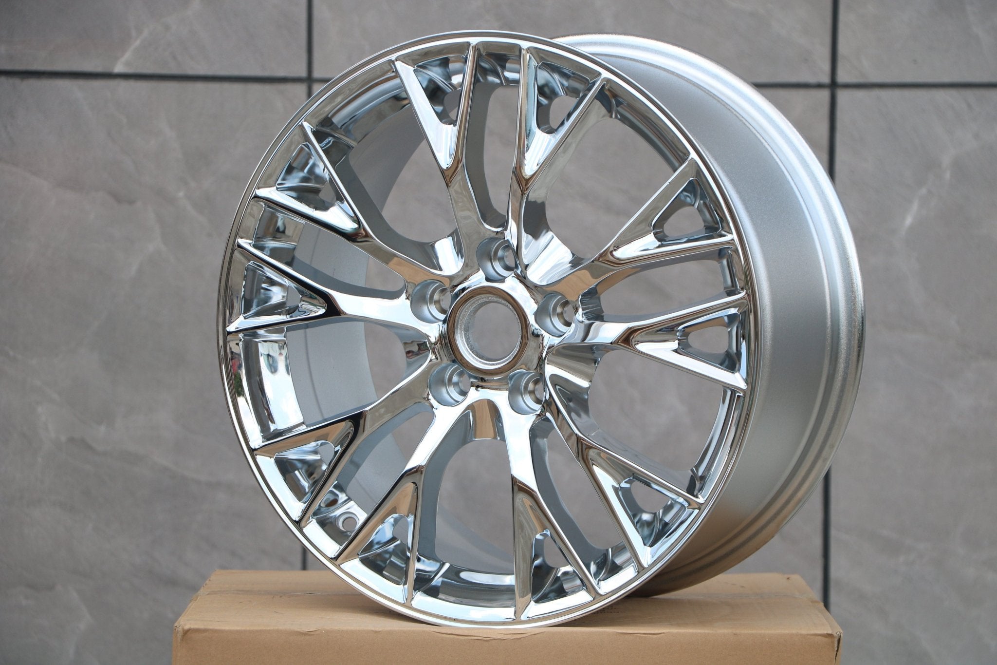 W591 Chome 19x10.0 ET79 CB70.3 5x120.7 C1187-C