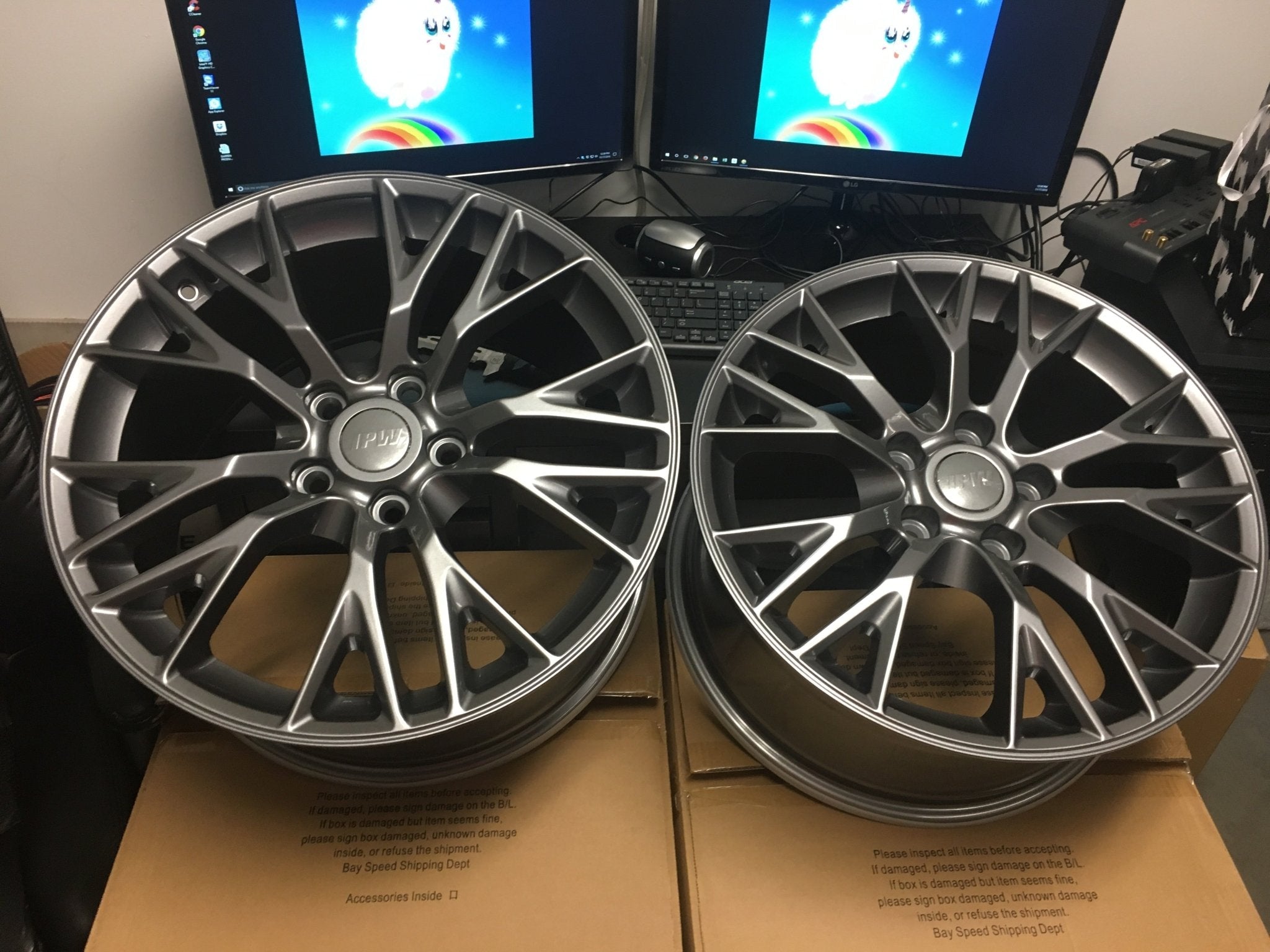 W591 Gunmetal 18x8.5 5x120.7 ET59 CB70.3