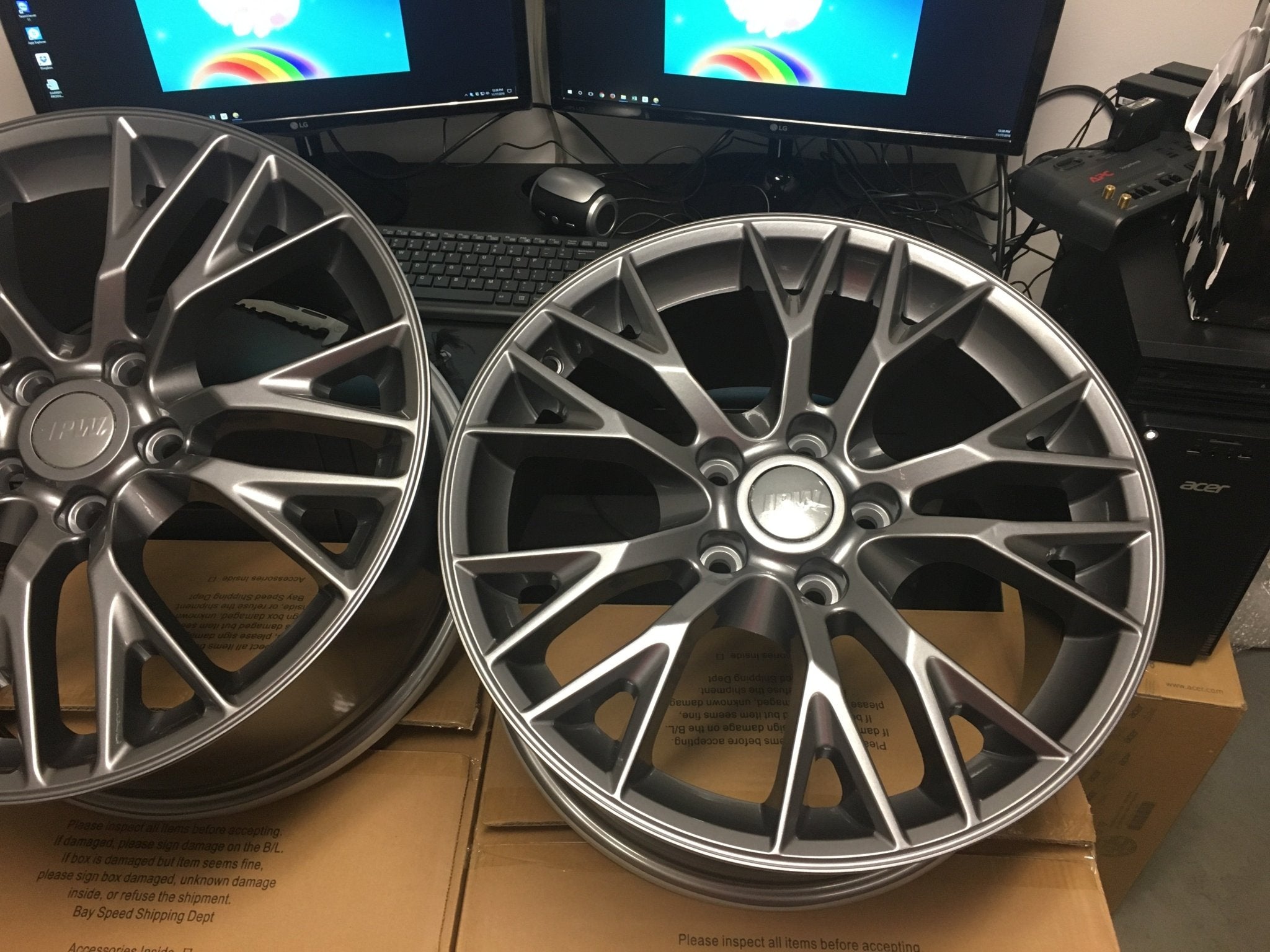 W591 Gunmetal 18x8.5 5x120.7 ET59 CB70.3