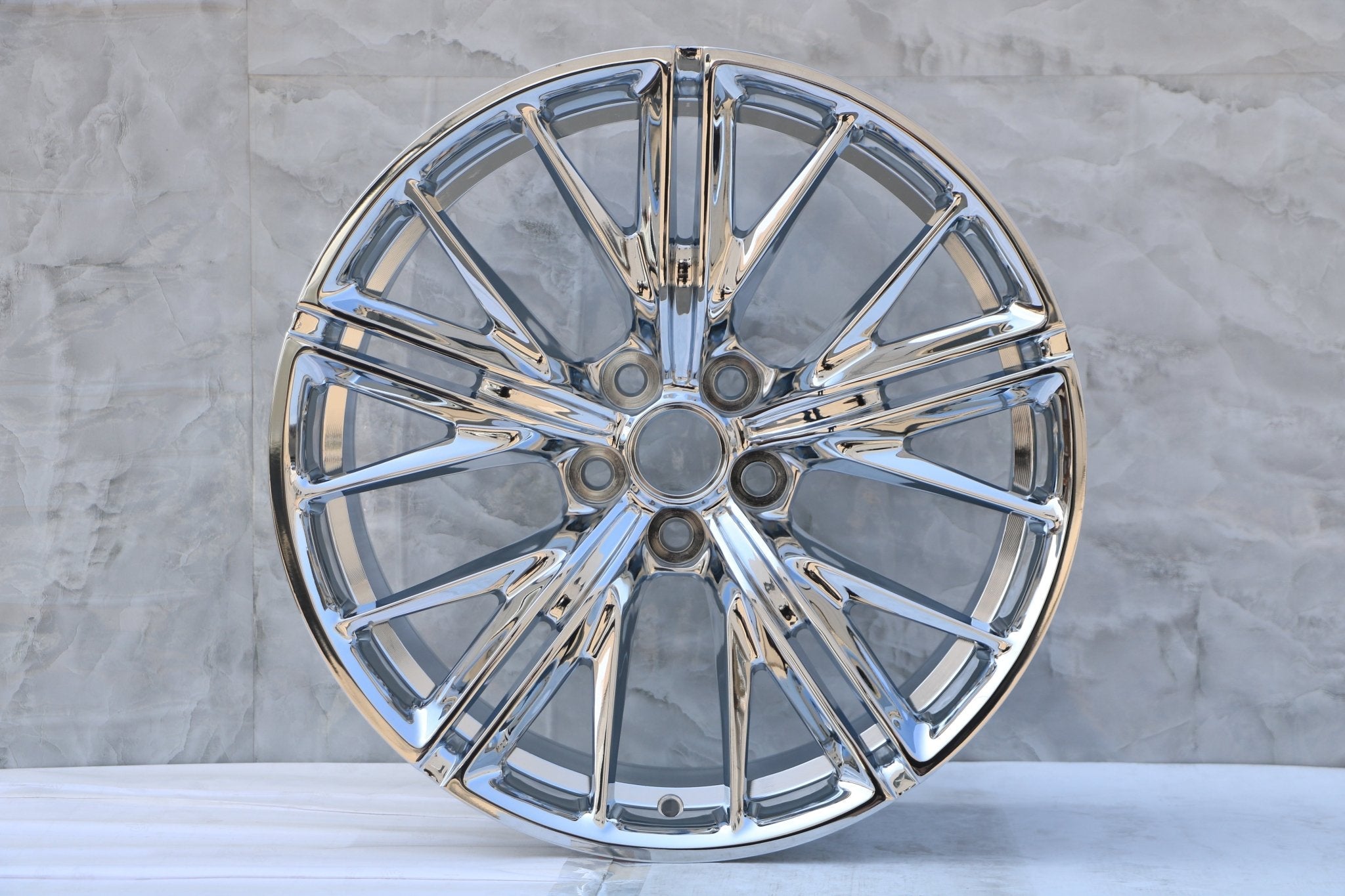 W596 1609 Chrome 20x10.0 ET23 CB66.9 5x120