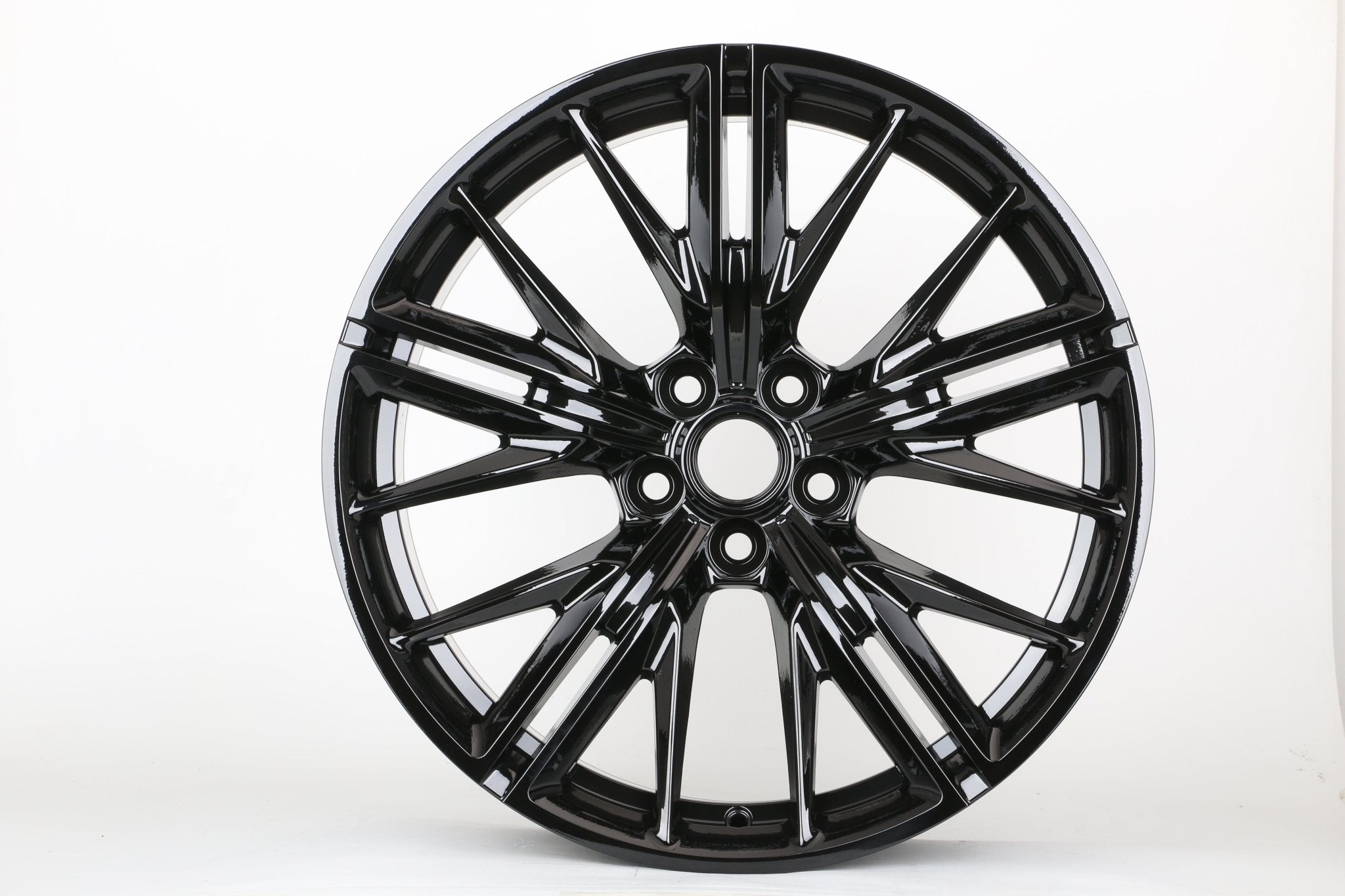 W596 Gloss Black 20x10 Et23 5x120 CB66.9  C-1187-B