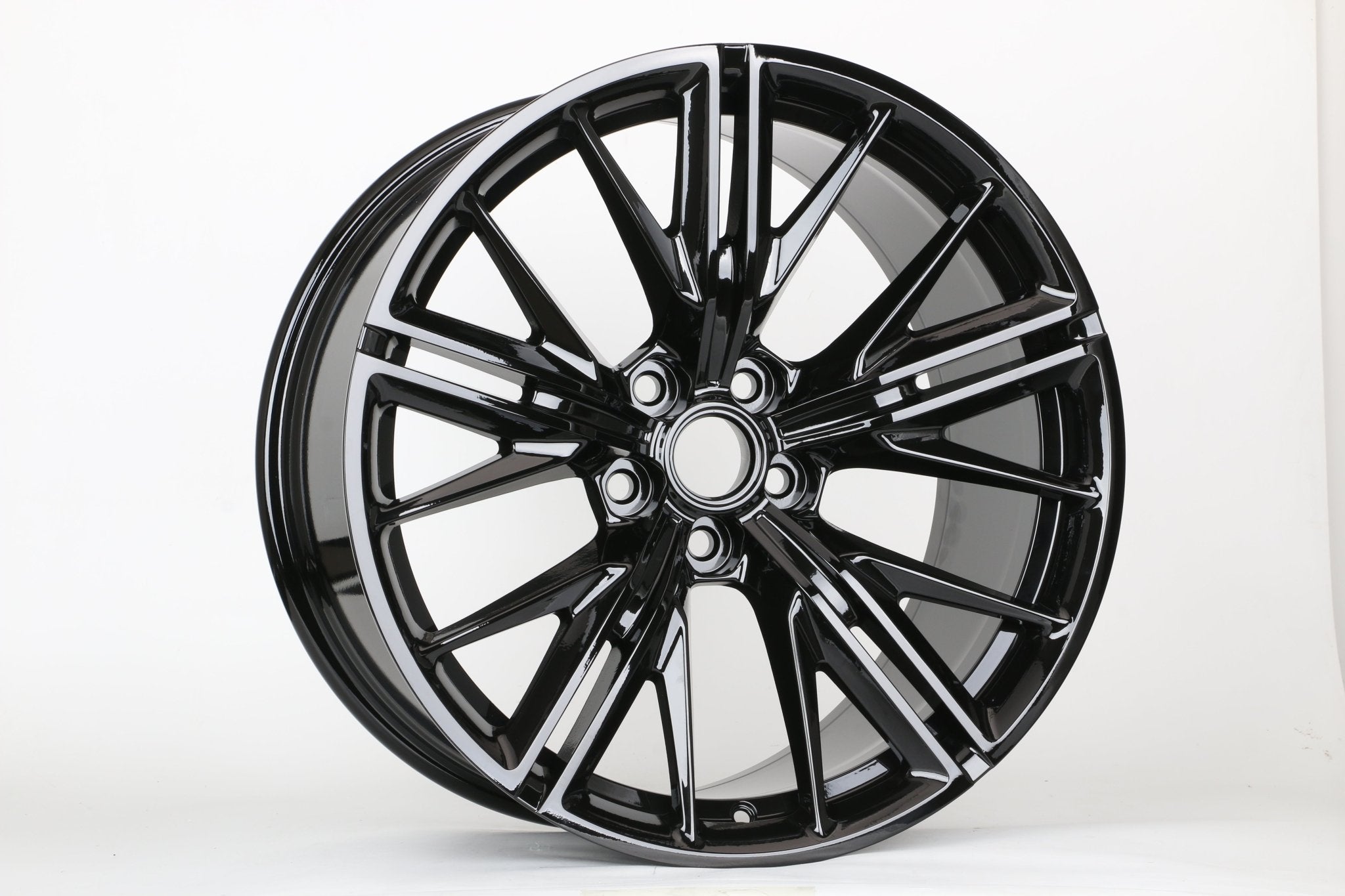 W596 Gloss Black 20x11 Et43 5x120 CB66.9  C-1187-B