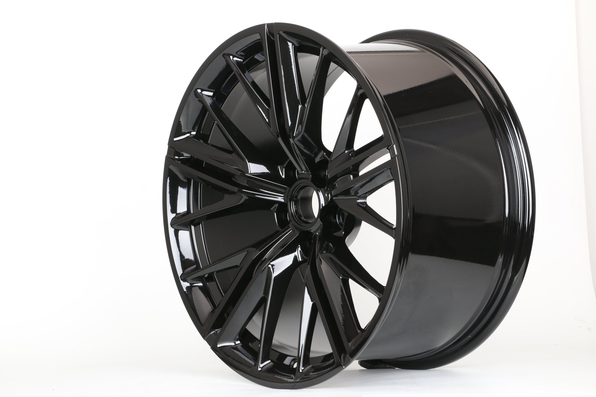 W596 Gloss Black 20x11 Et43 5x120 CB66.9  C-1187-B