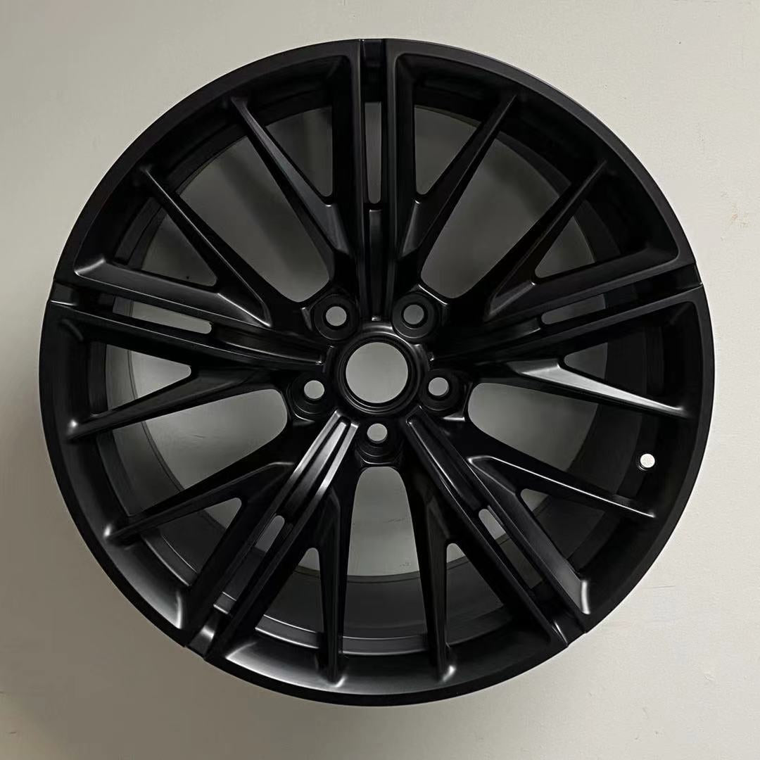 W596 1609 Satin Black 20x10 ET23 5x120 CB66.9