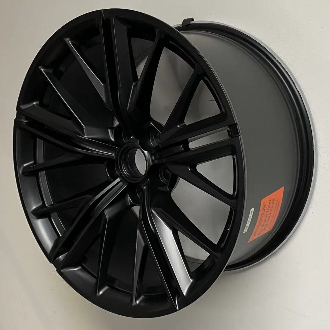 W596 1609 Satin Black 20x10 ET23 5x120 CB66.9