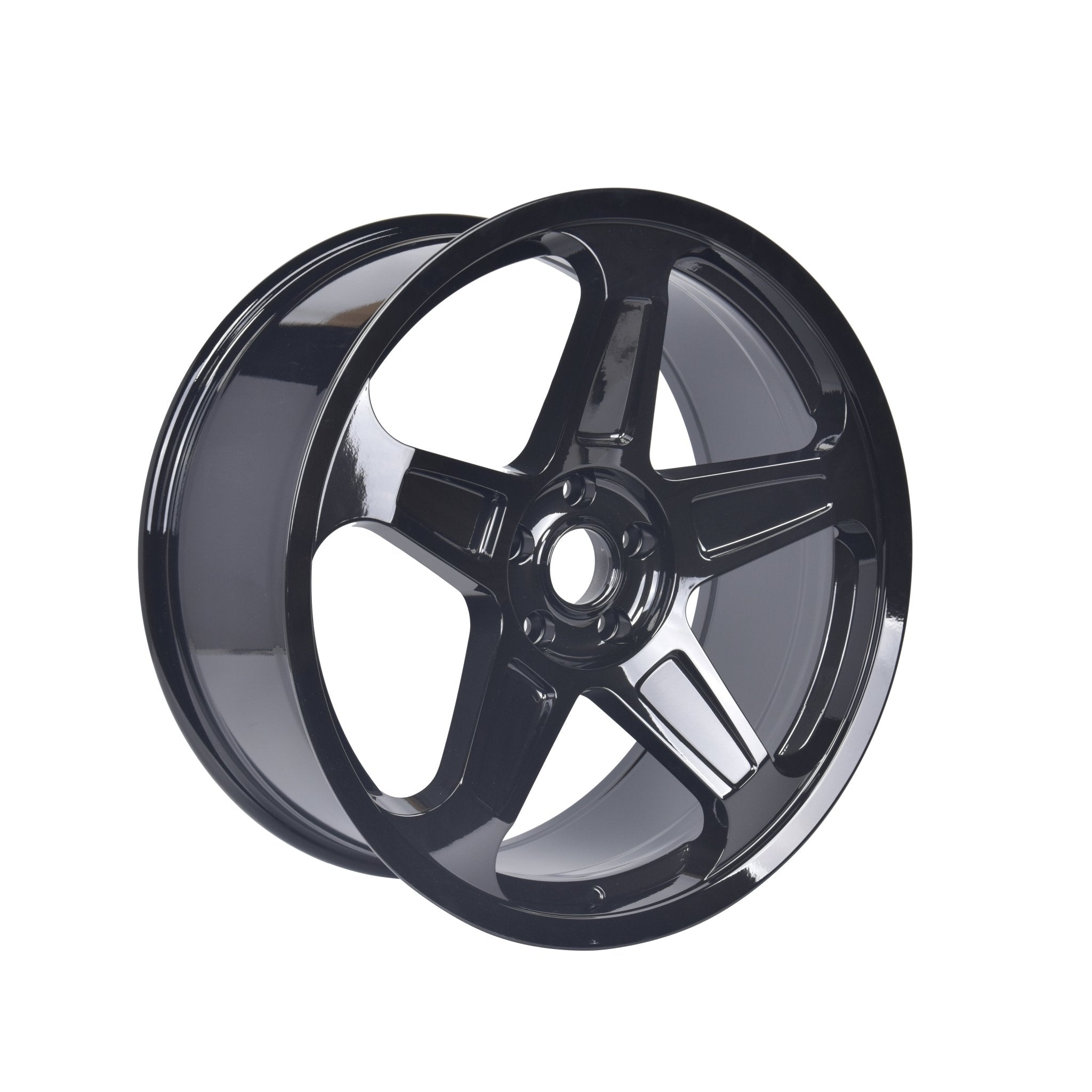 W597 1393 Gloss Black 22x9.0 ET20 CB71.5 5x115