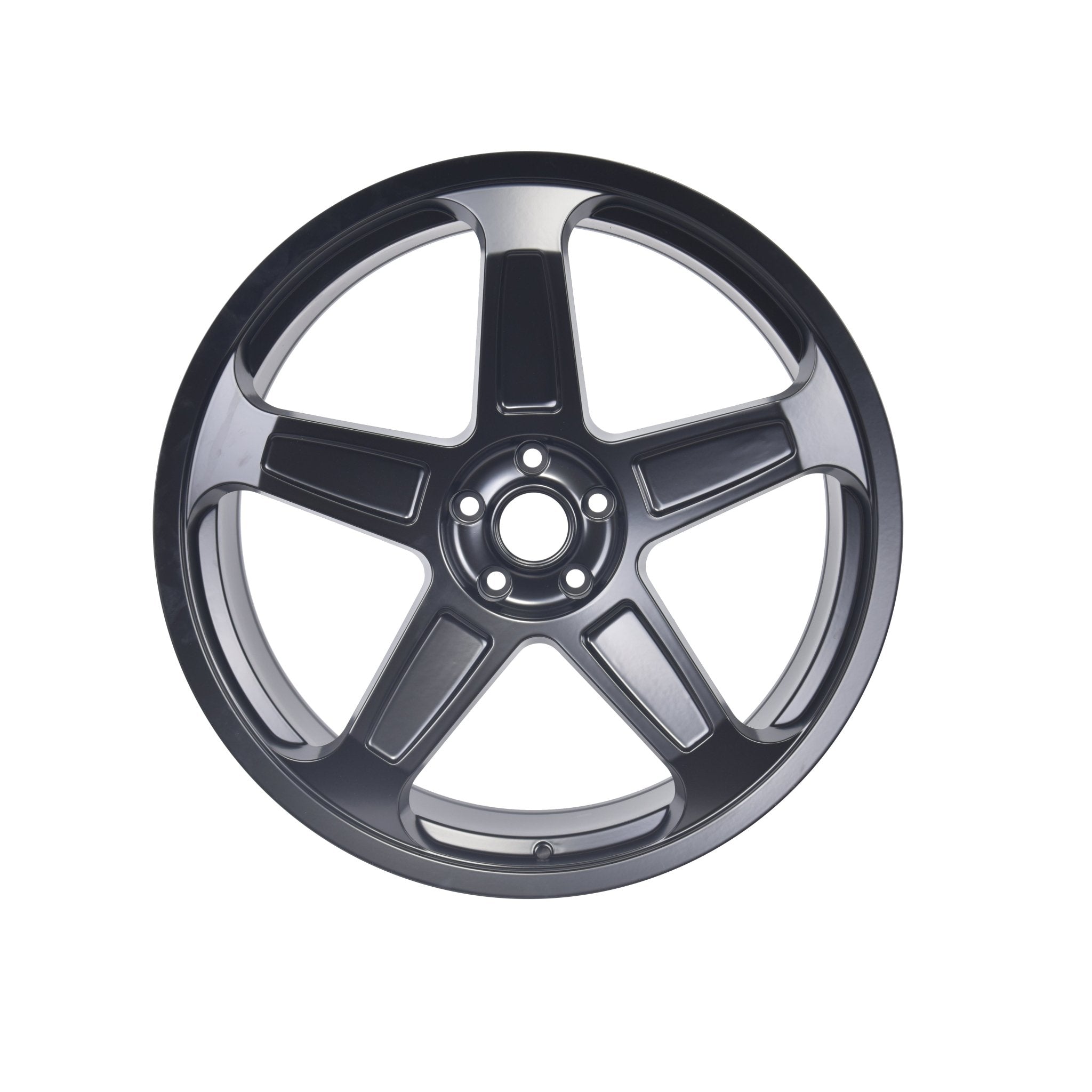 W597 1393 Satin Black 22x9.0 ET20 5x115 CB 71.5