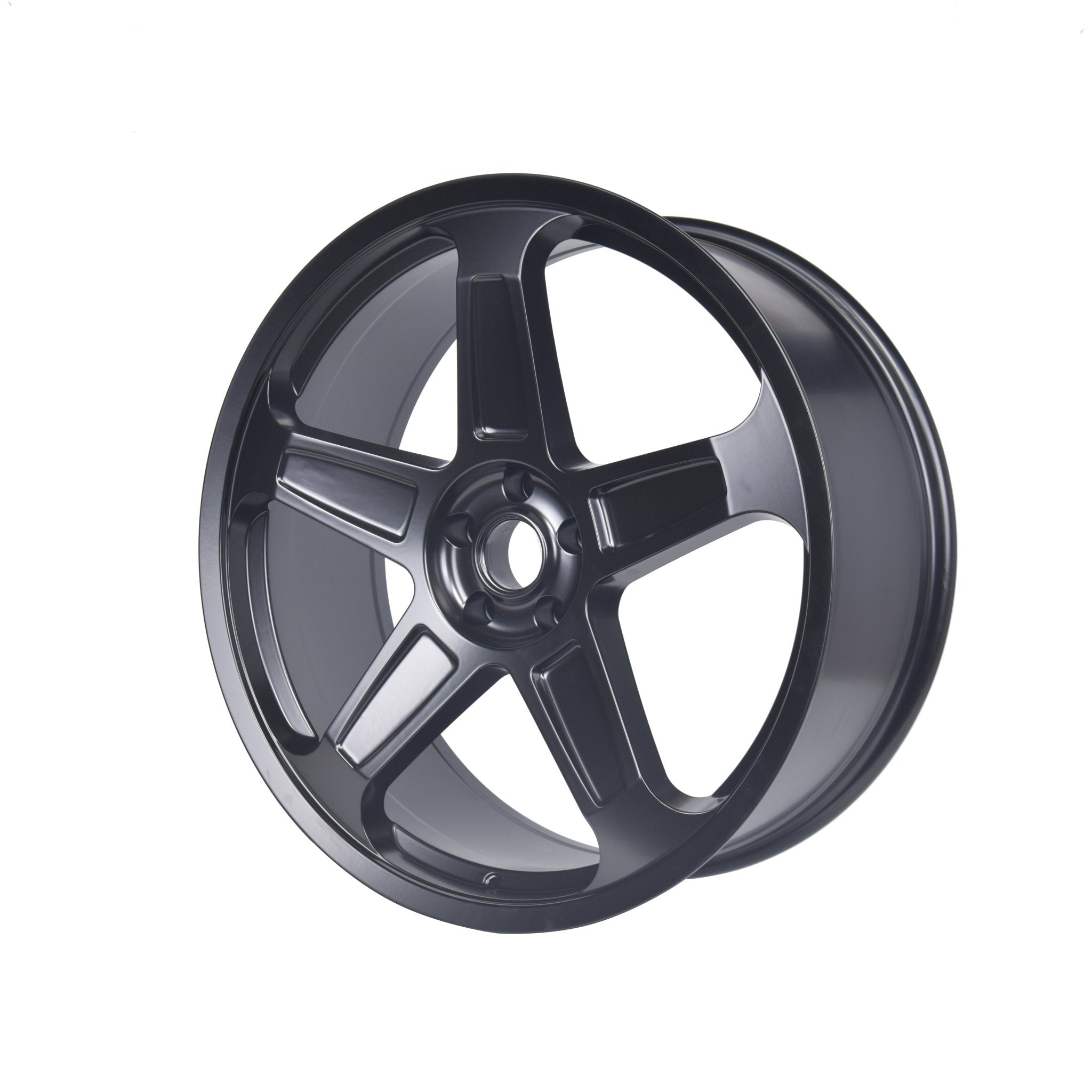 W597 1393 Satin Black 22x9.0 ET20 5x115 CB 71.5