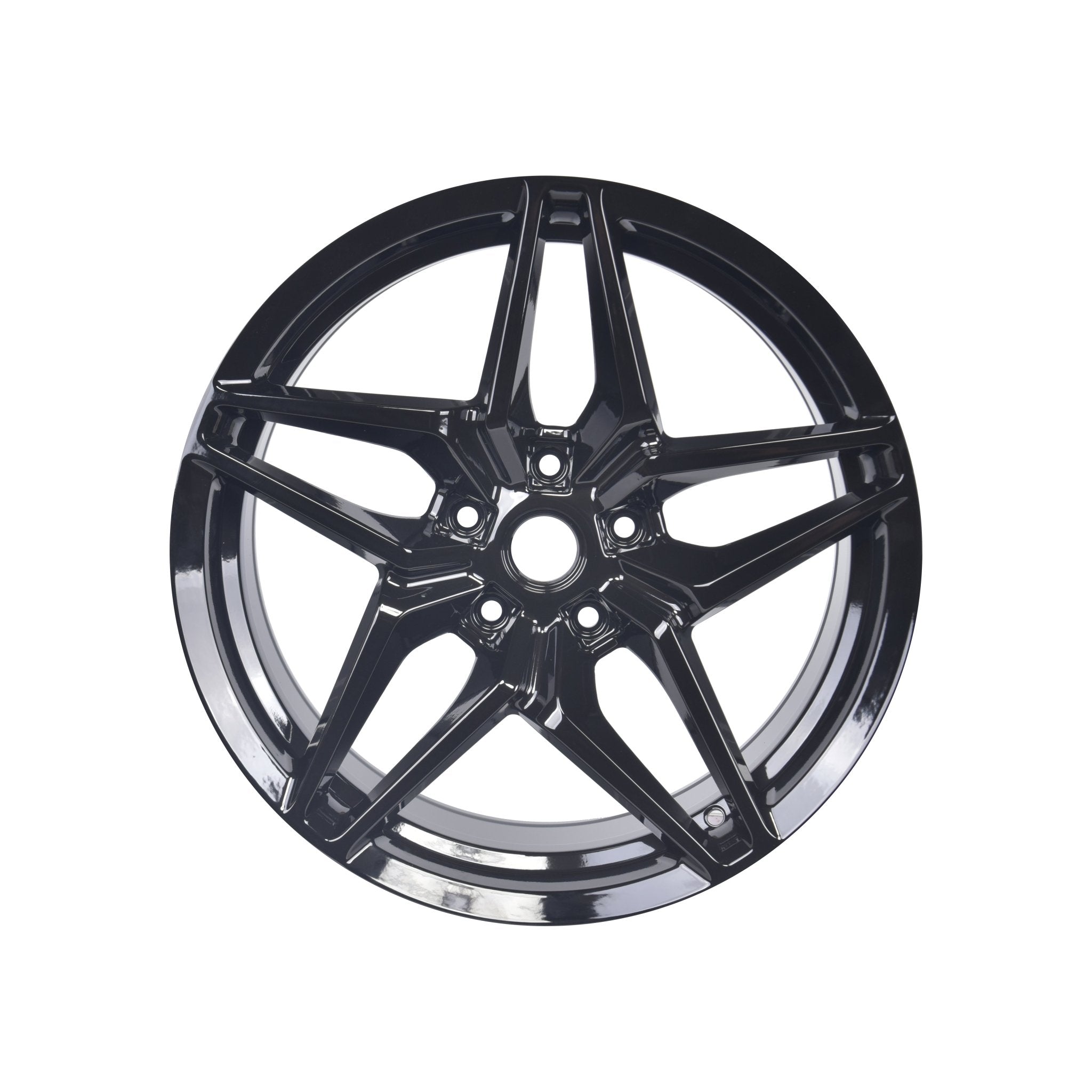 W599 D1584 Gloss Black 20x11  ET73 5x120.7 CB70.3