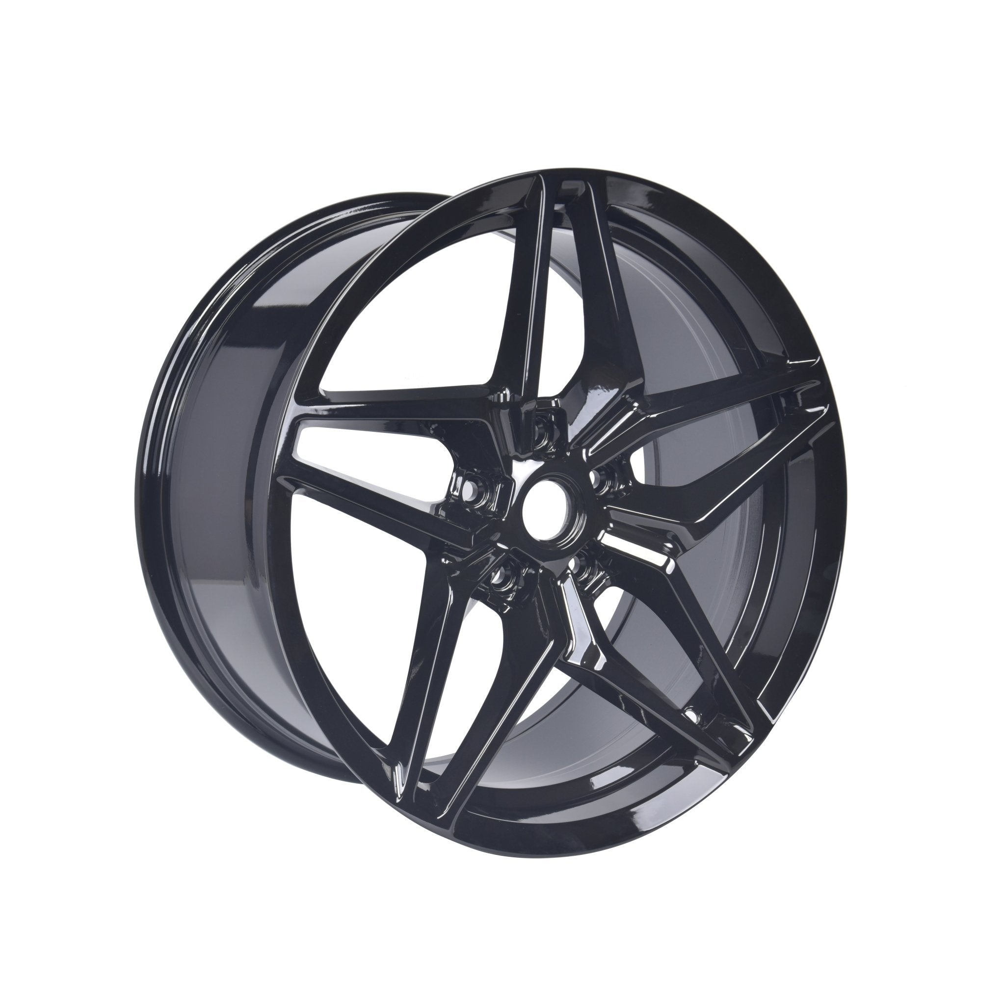 W599 D1584 Gloss Black 20x11  ET73 5x120.7 CB70.3